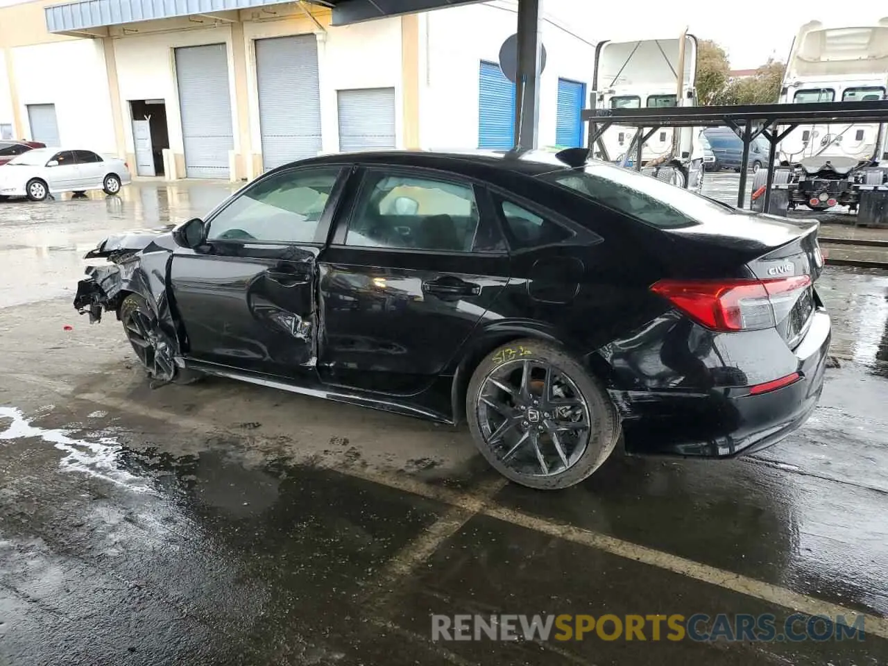 2 Photograph of a damaged car 2HGFE2F58RH589741 HONDA CIVIC 2024
