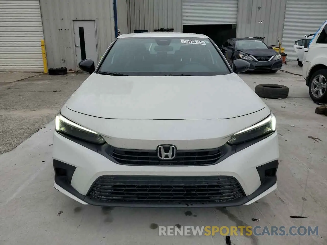 5 Photograph of a damaged car 2HGFE2F58RH590176 HONDA CIVIC 2024