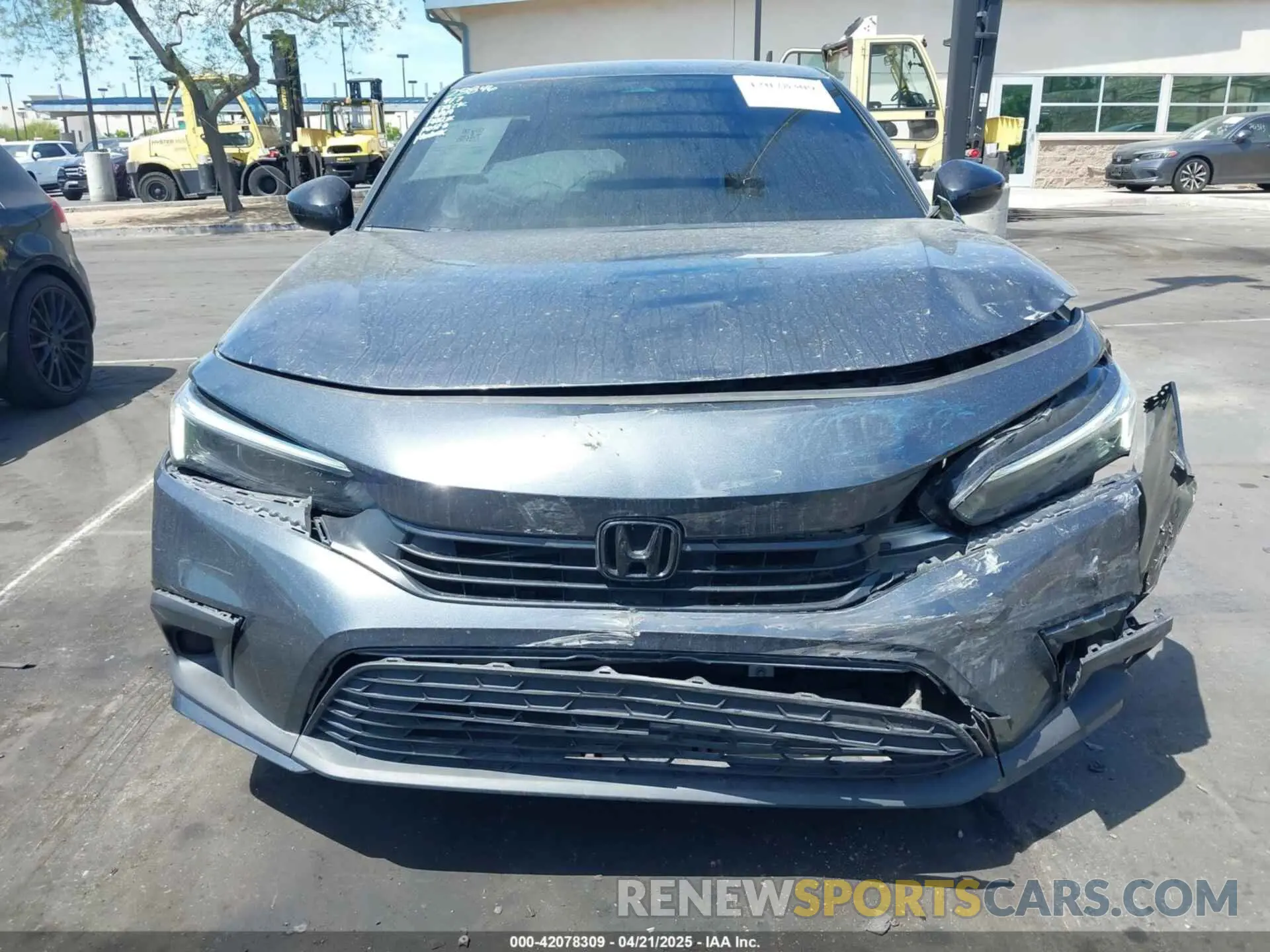 12 Photograph of a damaged car 2HGFE2F59RH500825 HONDA CIVIC 2024