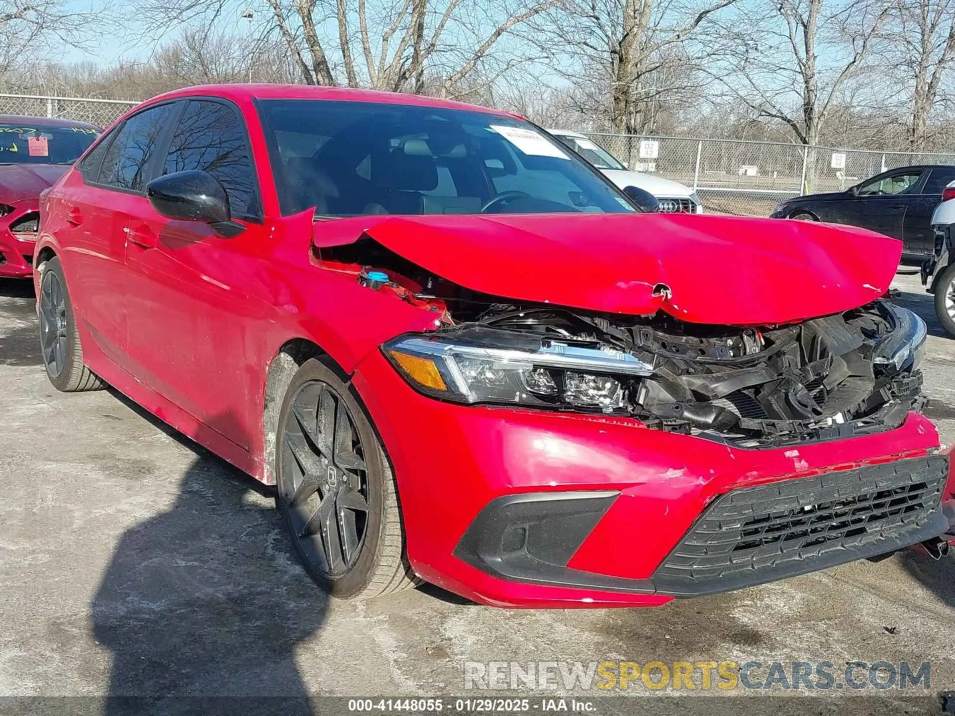 1 Photograph of a damaged car 2HGFE2F59RH502185 HONDA CIVIC 2024