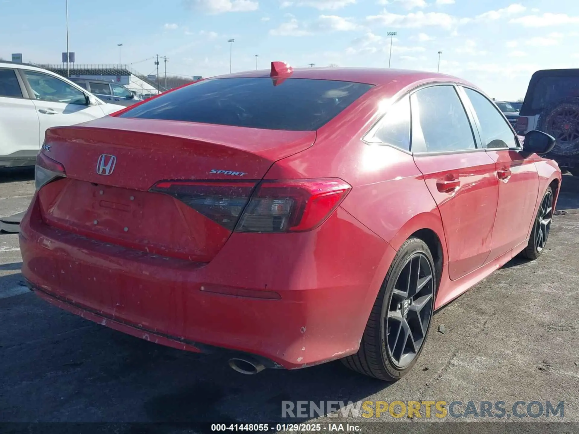 4 Photograph of a damaged car 2HGFE2F59RH502185 HONDA CIVIC 2024