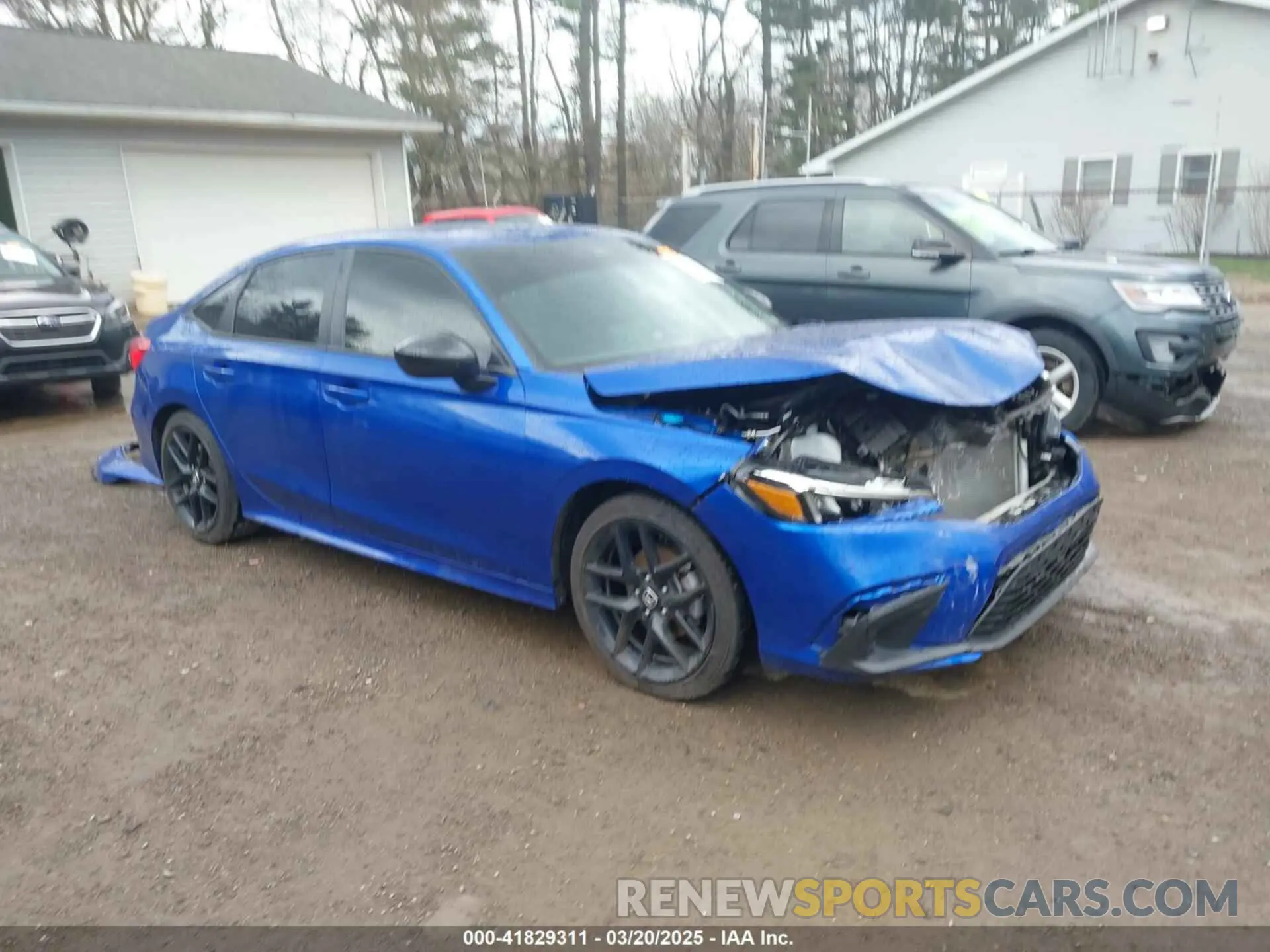 1 Photograph of a damaged car 2HGFE2F59RH507287 HONDA CIVIC 2024