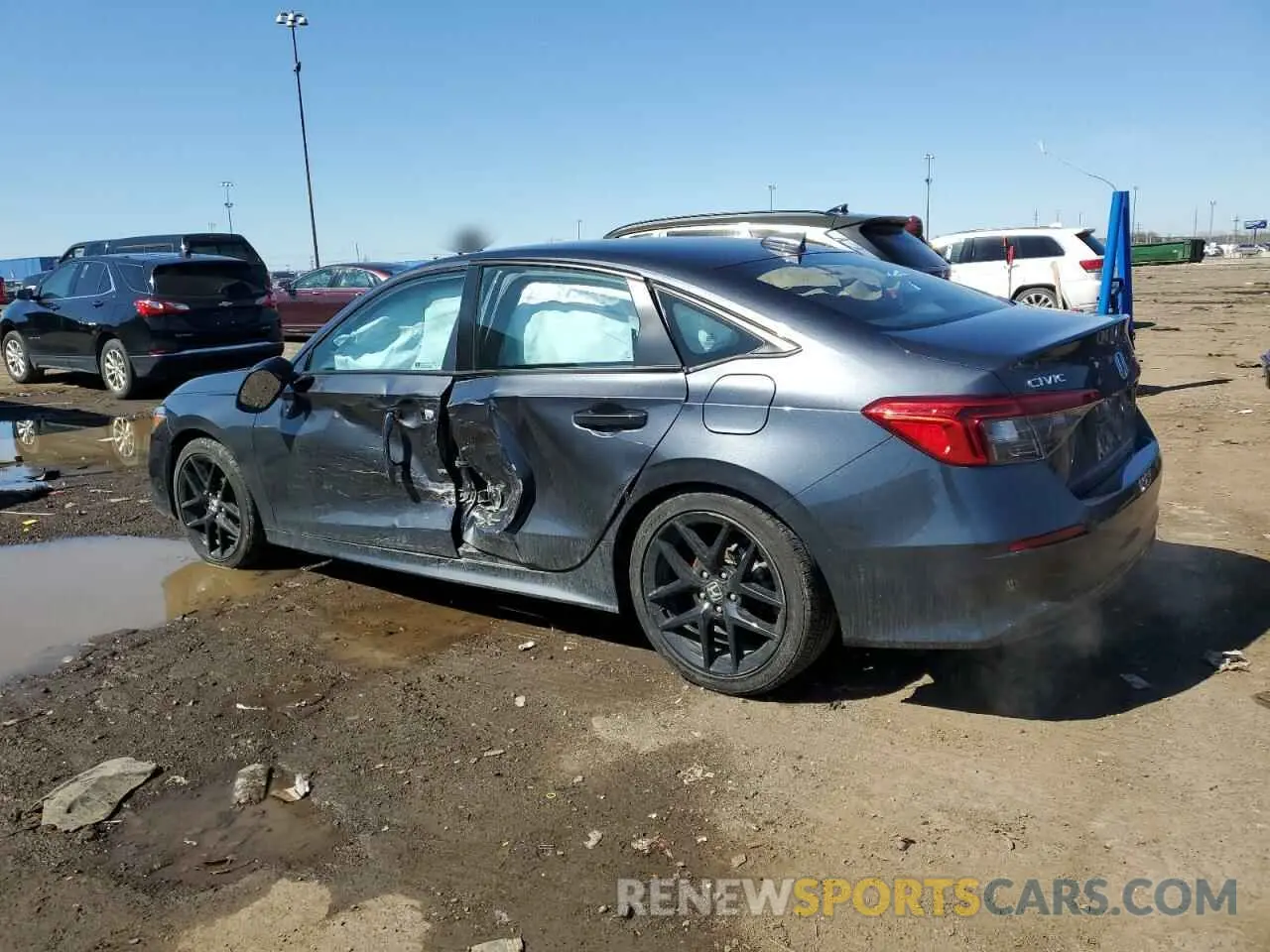 2 Photograph of a damaged car 2HGFE2F59RH529449 HONDA CIVIC 2024