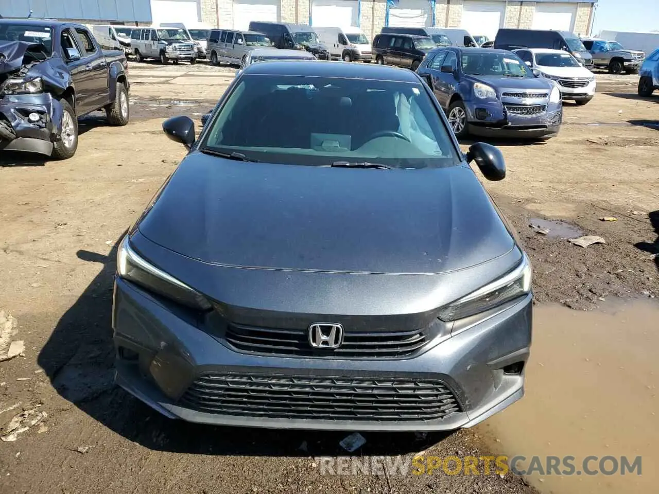5 Photograph of a damaged car 2HGFE2F59RH529449 HONDA CIVIC 2024