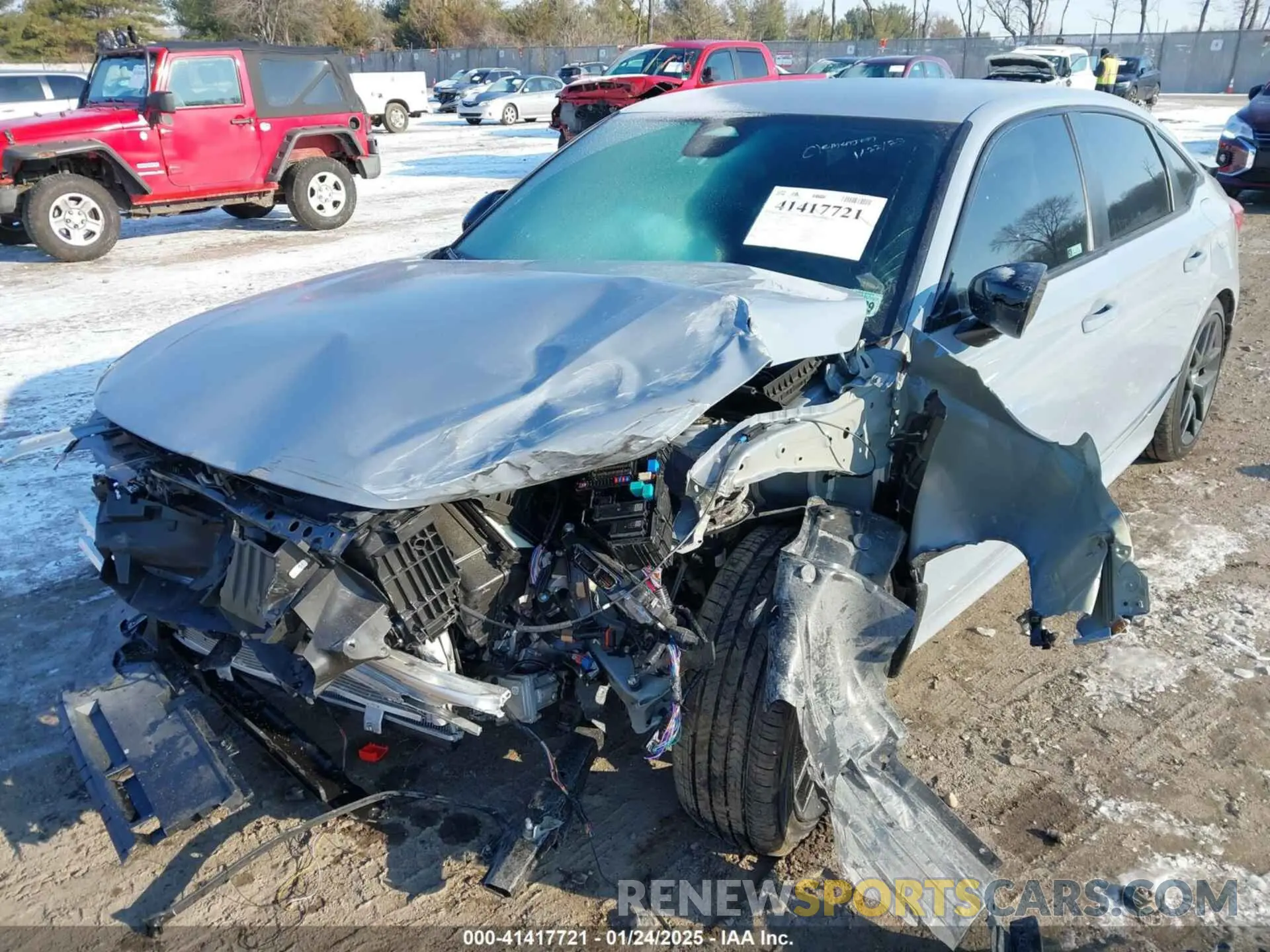 2 Photograph of a damaged car 2HGFE2F59RH539303 HONDA CIVIC 2024