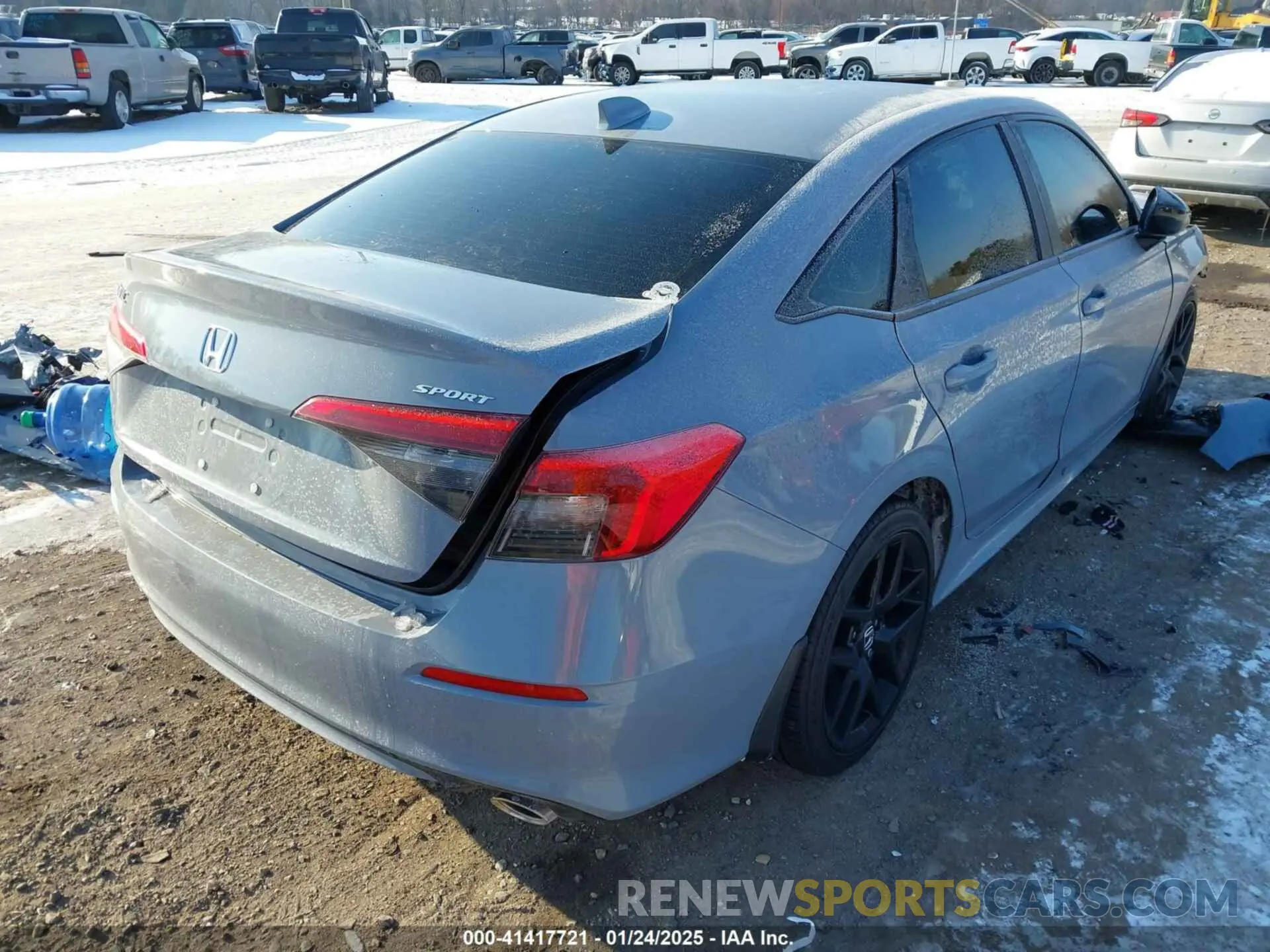 4 Photograph of a damaged car 2HGFE2F59RH539303 HONDA CIVIC 2024