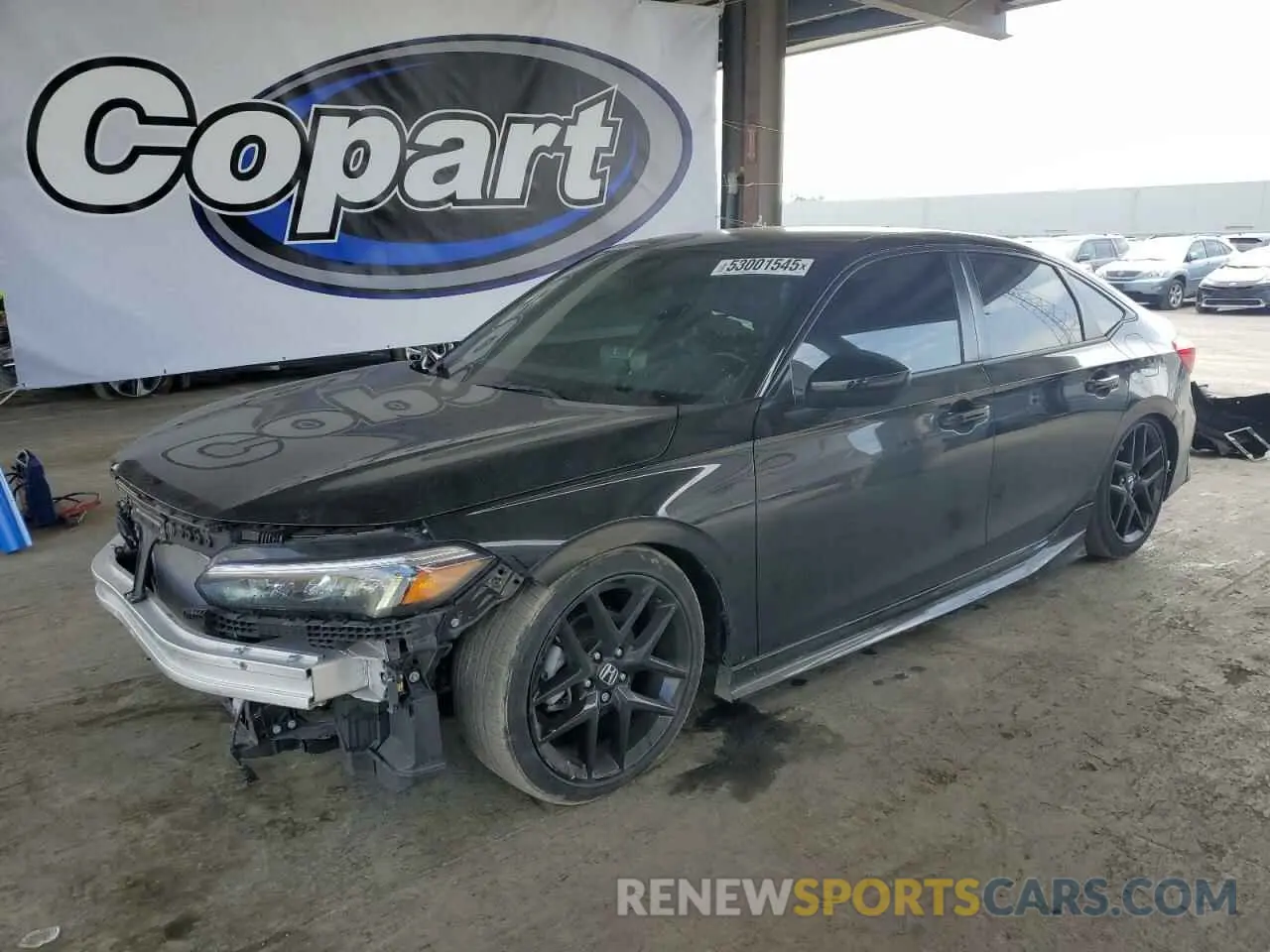 1 Photograph of a damaged car 2HGFE2F59RH542203 HONDA CIVIC 2024
