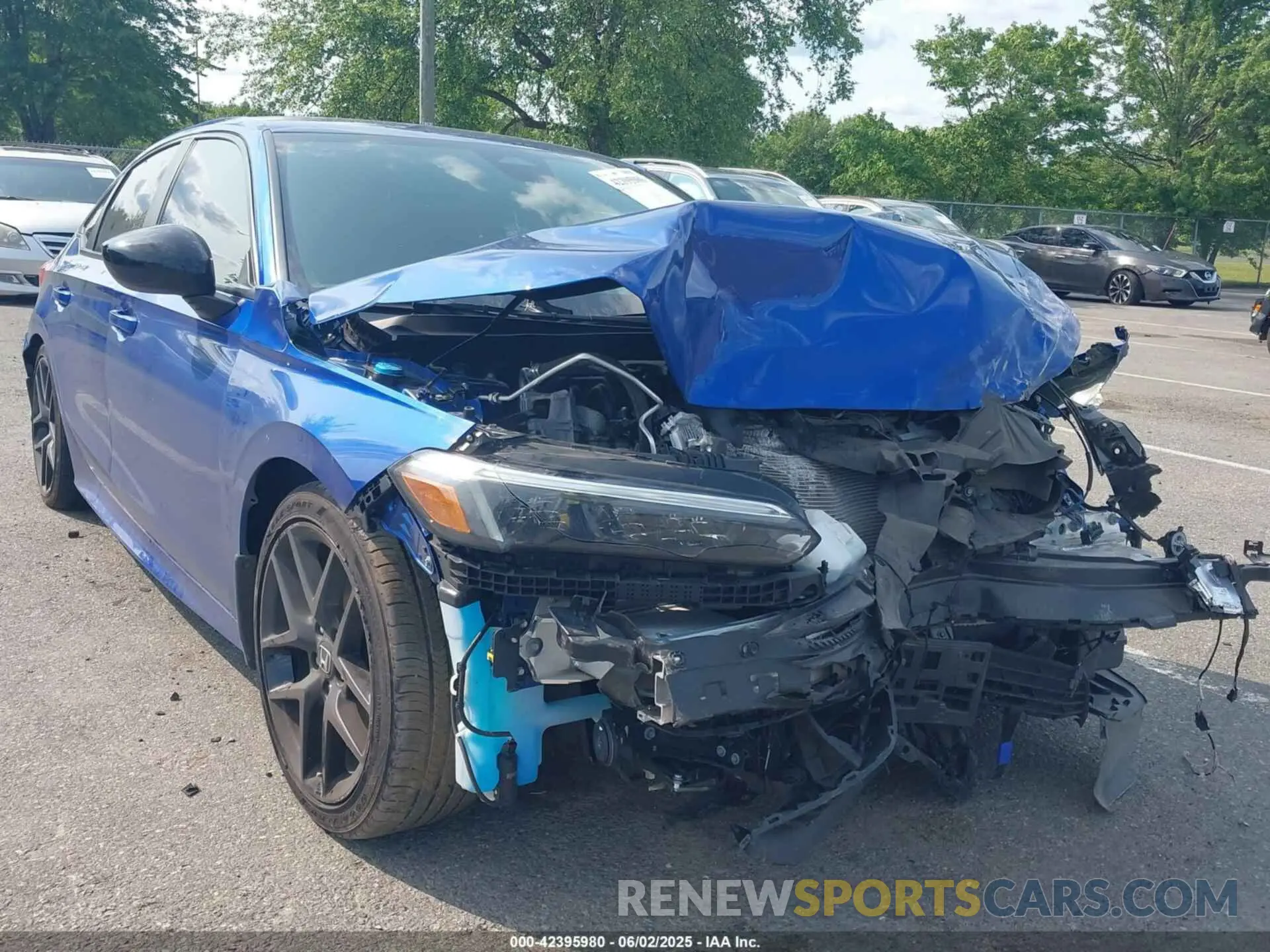 1 Photograph of a damaged car 2HGFE2F59RH542637 HONDA CIVIC 2024