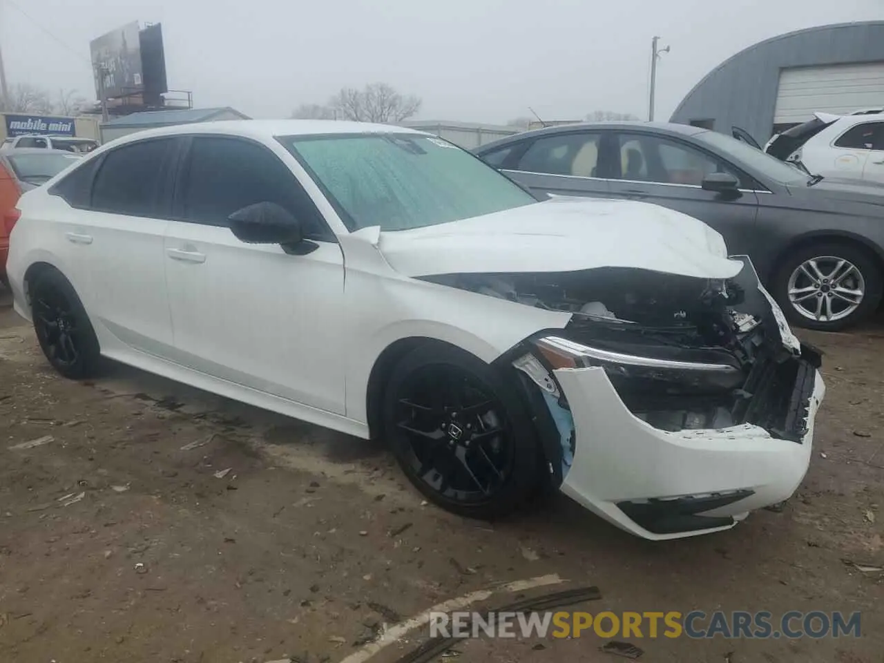 4 Photograph of a damaged car 2HGFE2F59RH547305 HONDA CIVIC 2024