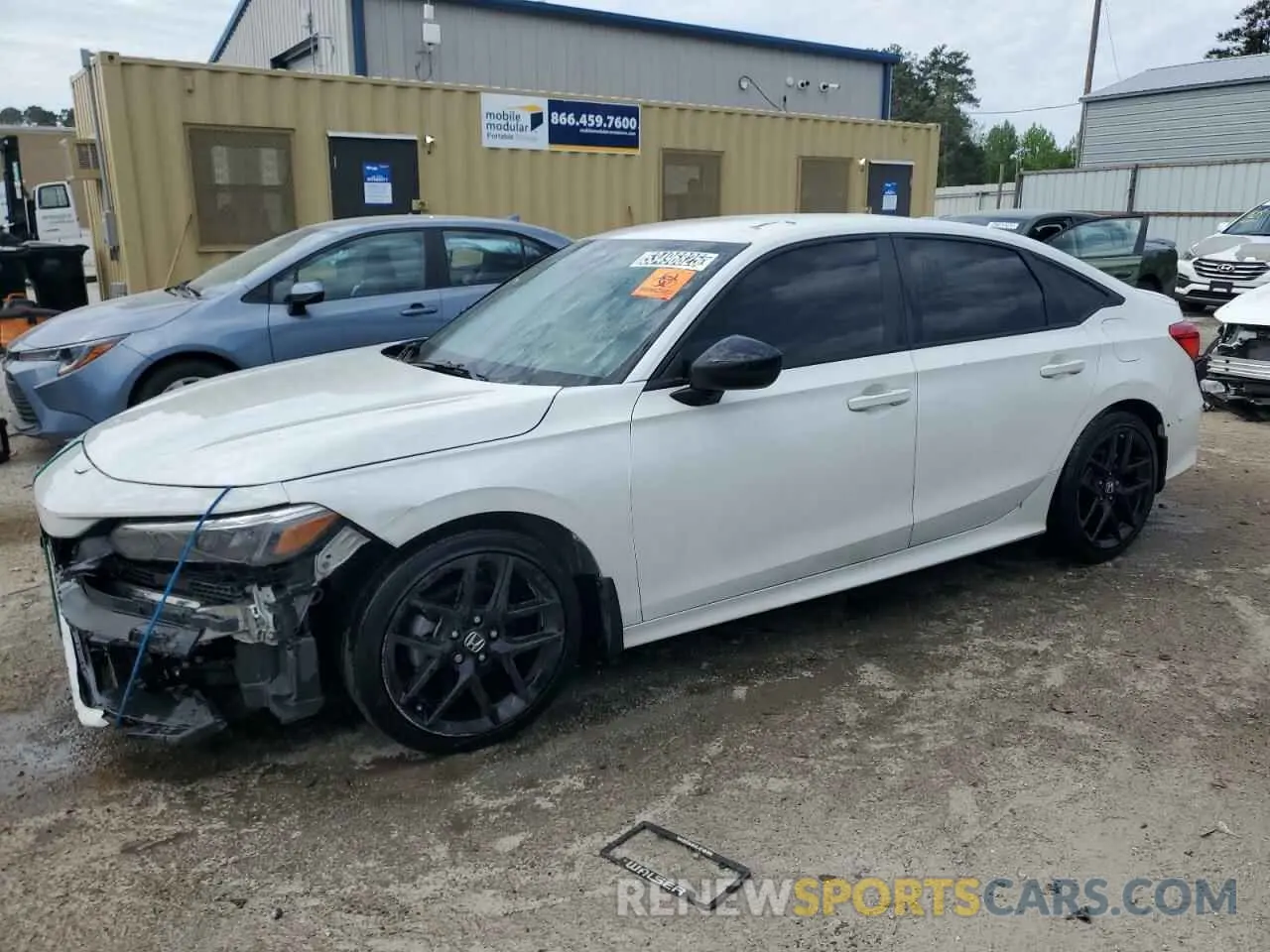 1 Photograph of a damaged car 2HGFE2F59RH549362 HONDA CIVIC 2024