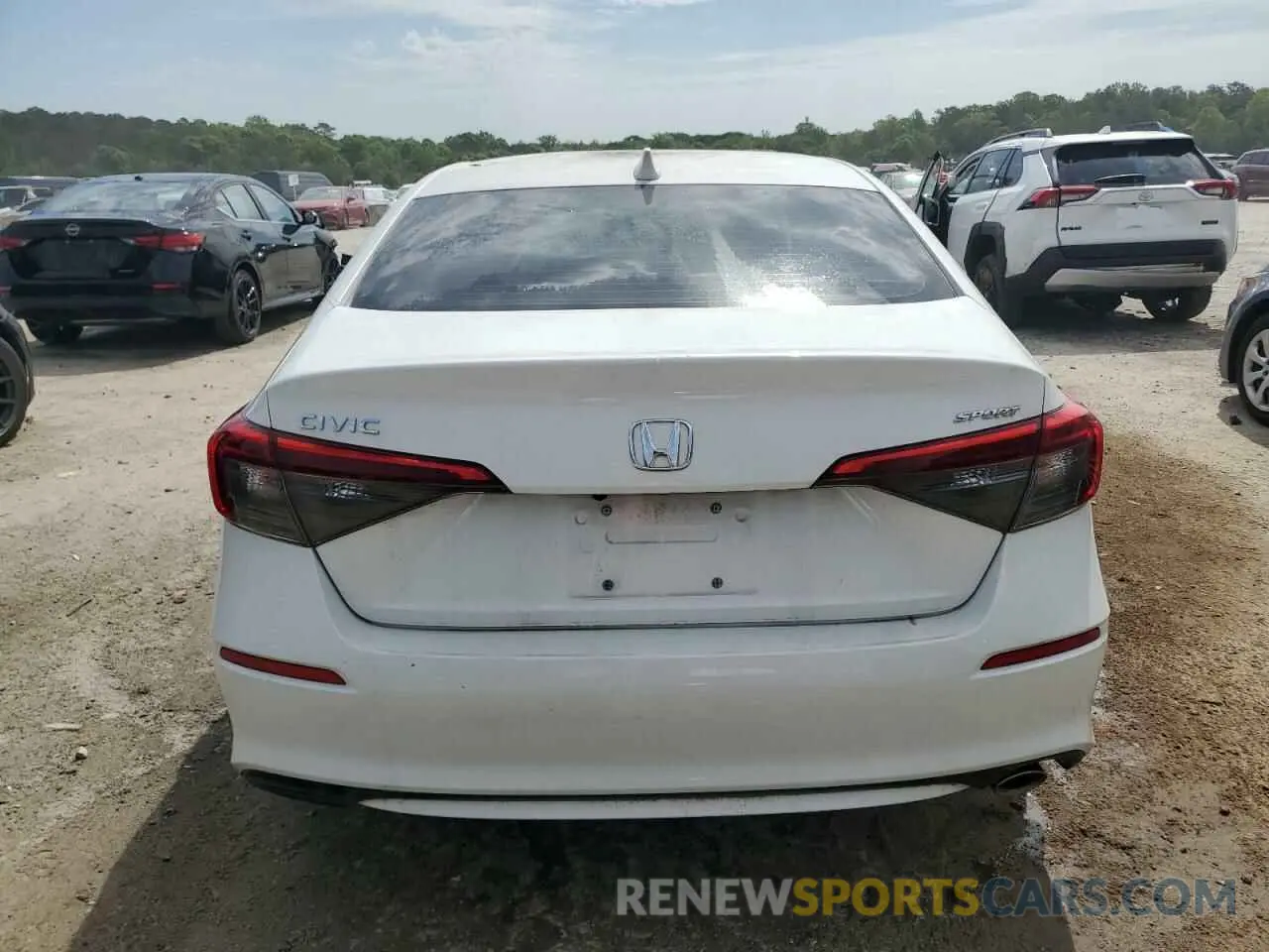 6 Photograph of a damaged car 2HGFE2F59RH549362 HONDA CIVIC 2024