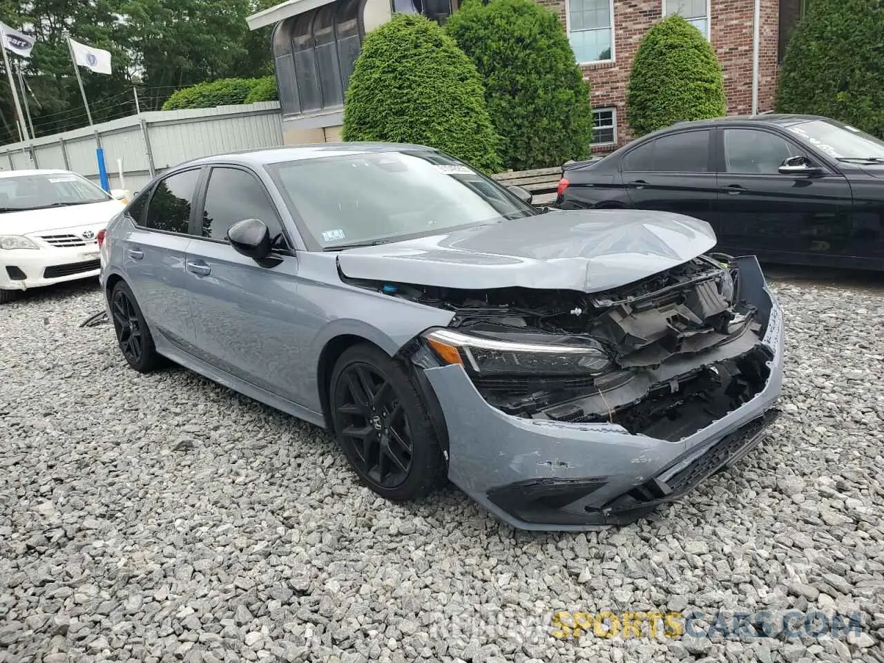 4 Photograph of a damaged car 2HGFE2F59RH549457 HONDA CIVIC 2024