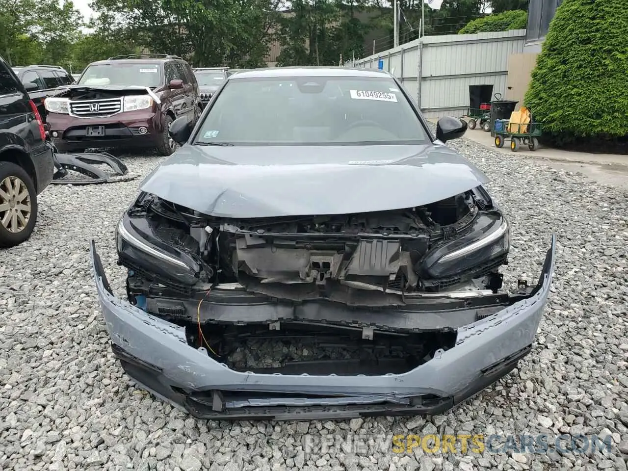 5 Photograph of a damaged car 2HGFE2F59RH549457 HONDA CIVIC 2024