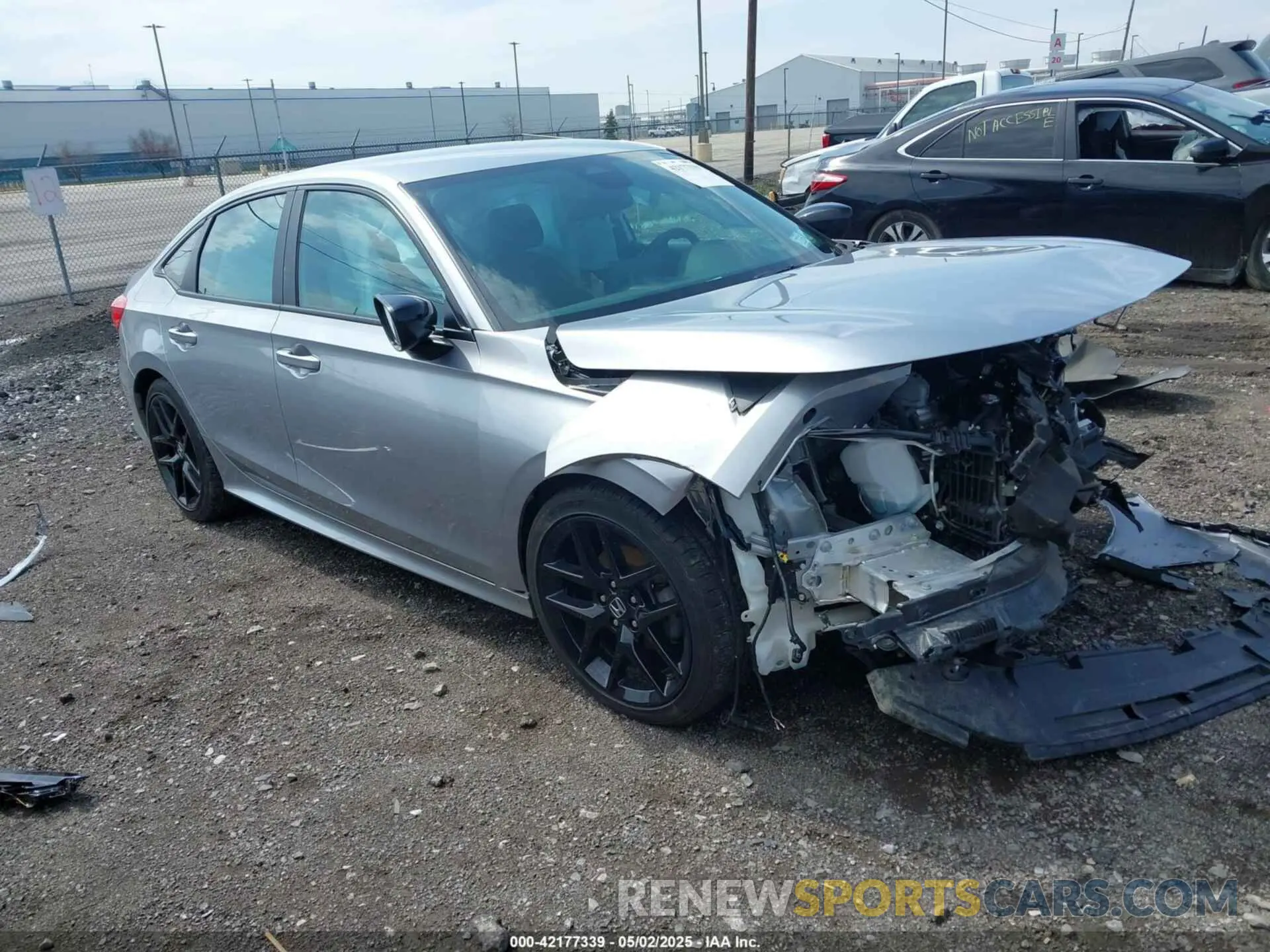 1 Photograph of a damaged car 2HGFE2F59RH549913 HONDA CIVIC 2024
