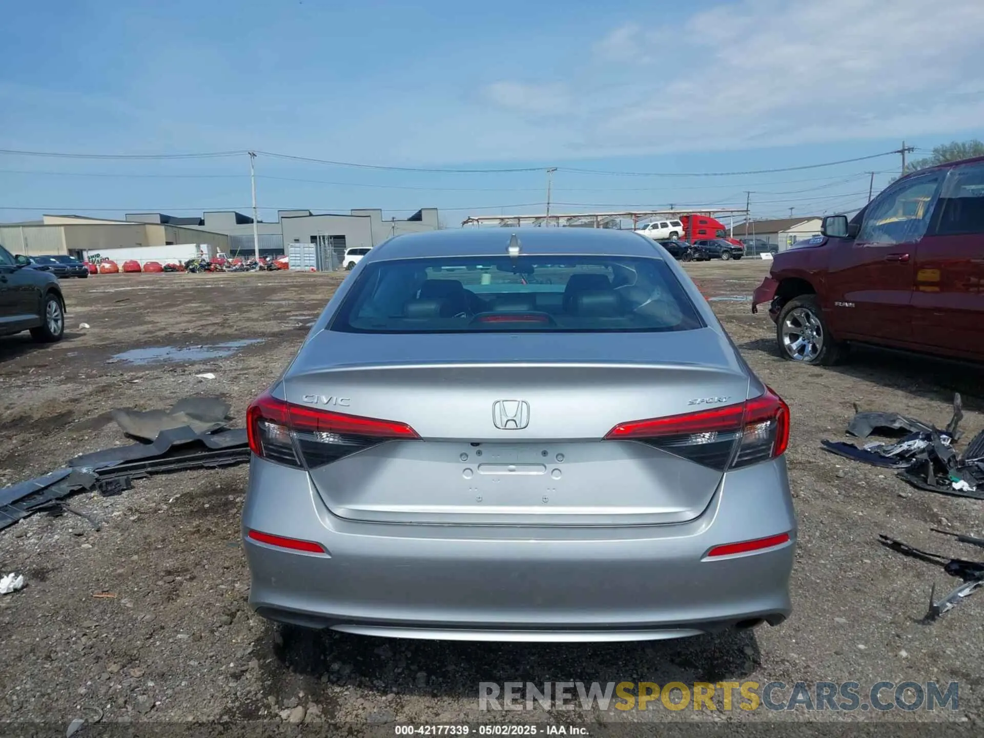 16 Photograph of a damaged car 2HGFE2F59RH549913 HONDA CIVIC 2024