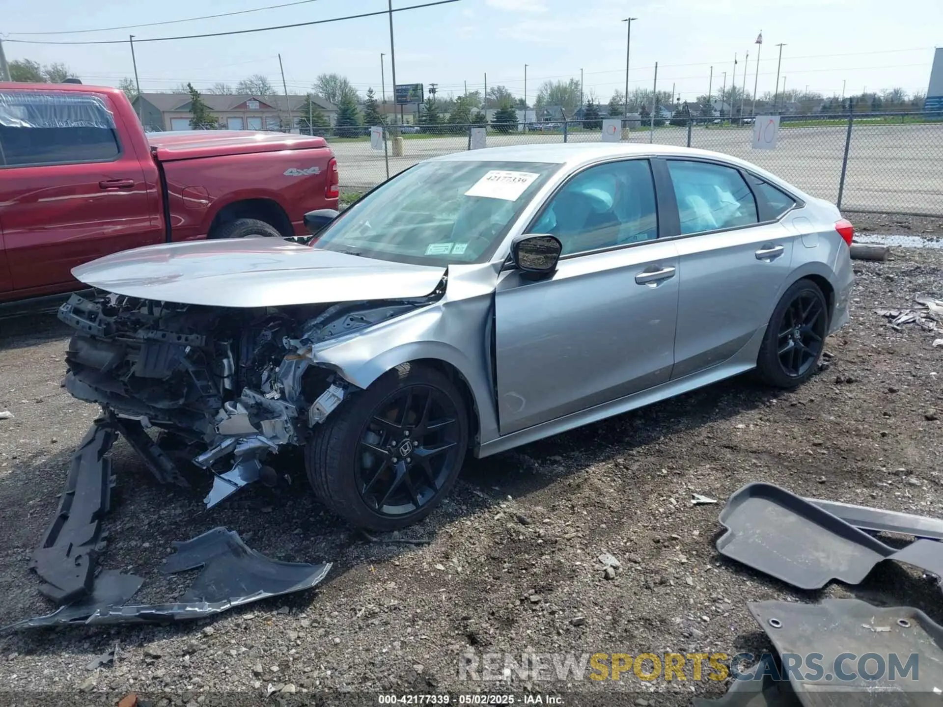 2 Photograph of a damaged car 2HGFE2F59RH549913 HONDA CIVIC 2024