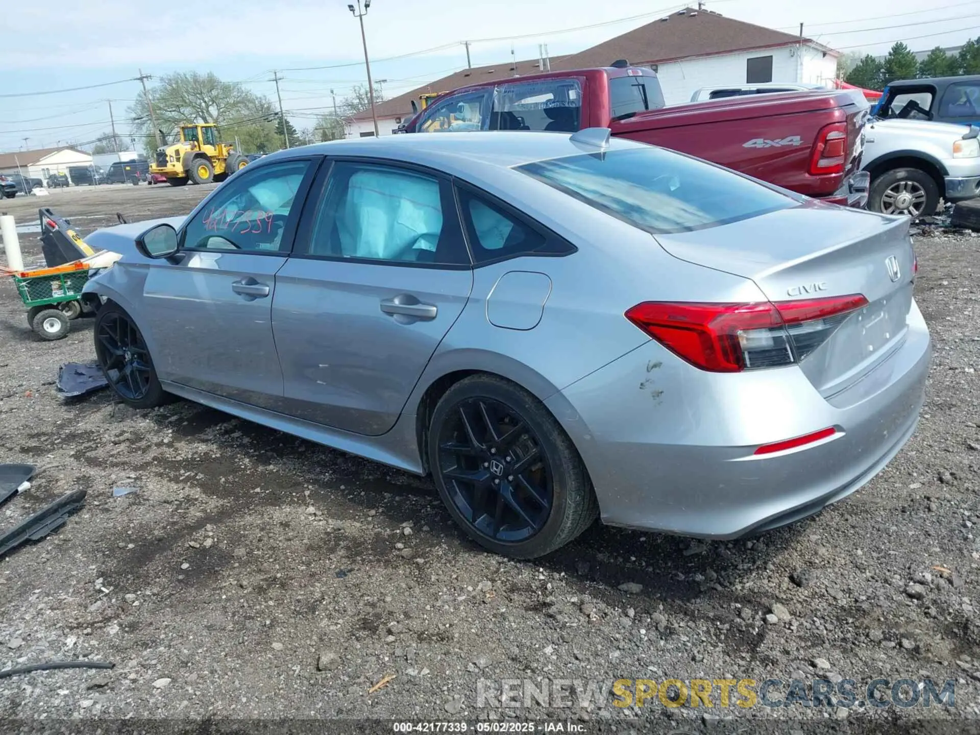 3 Photograph of a damaged car 2HGFE2F59RH549913 HONDA CIVIC 2024