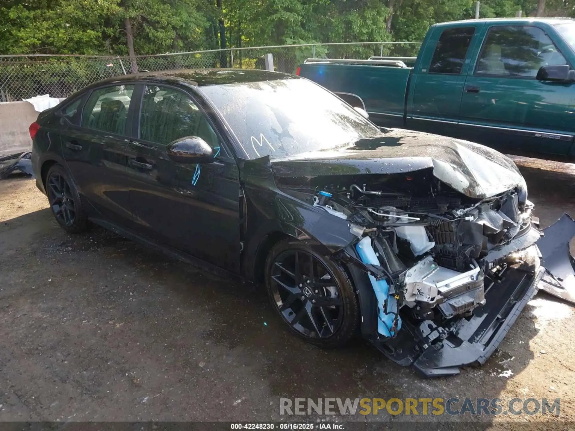 1 Photograph of a damaged car 2HGFE2F59RH554531 HONDA CIVIC 2024