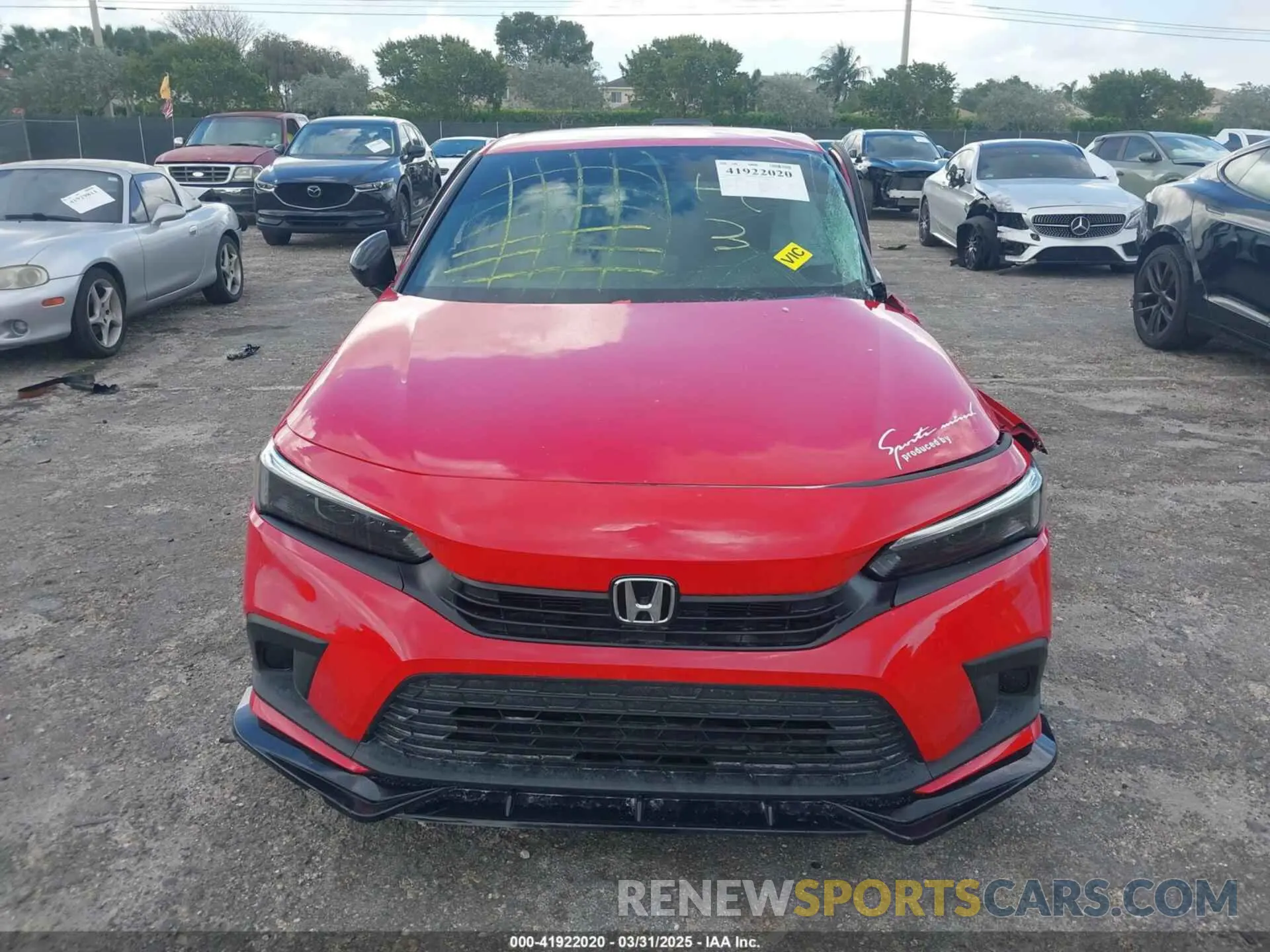 13 Photograph of a damaged car 2HGFE2F59RH557137 HONDA CIVIC 2024
