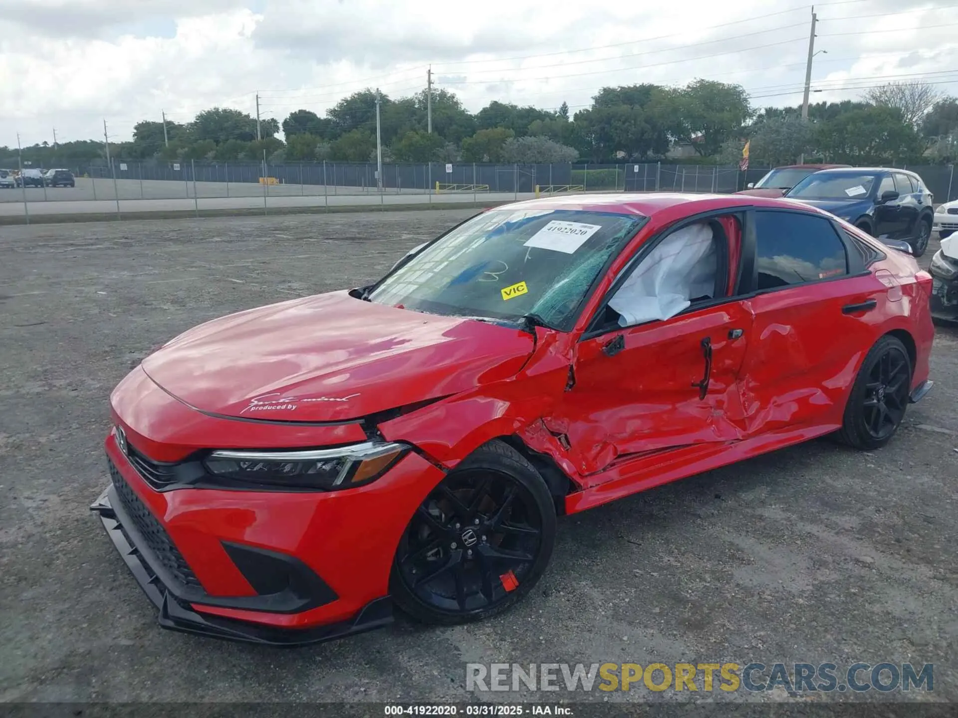 2 Photograph of a damaged car 2HGFE2F59RH557137 HONDA CIVIC 2024