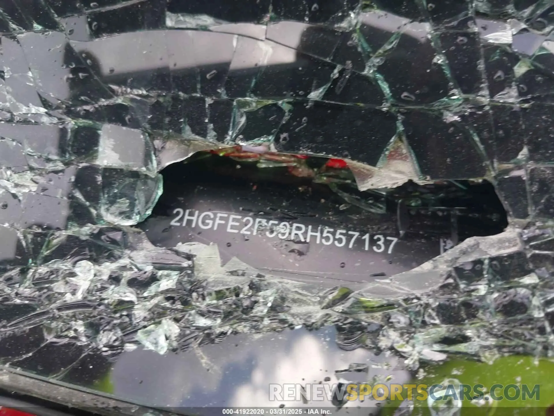 9 Photograph of a damaged car 2HGFE2F59RH557137 HONDA CIVIC 2024