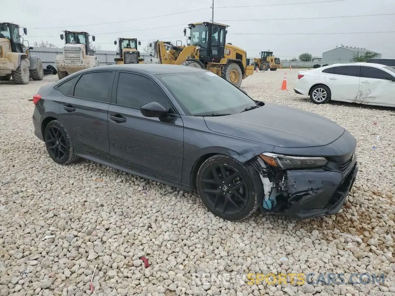4 Photograph of a damaged car 2HGFE2F59RH568834 HONDA CIVIC 2024