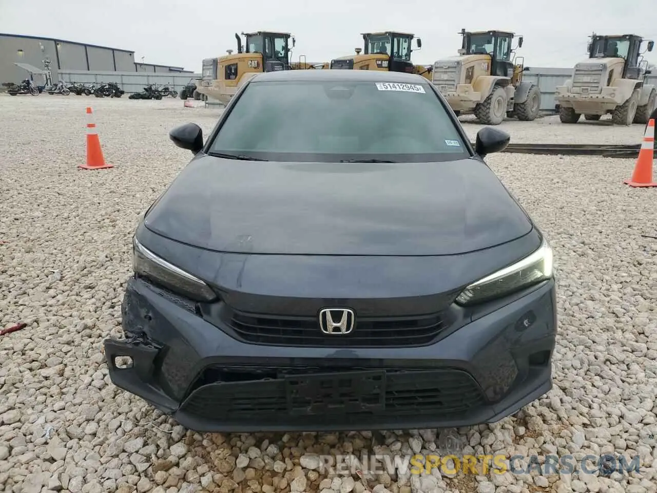 5 Photograph of a damaged car 2HGFE2F59RH568834 HONDA CIVIC 2024