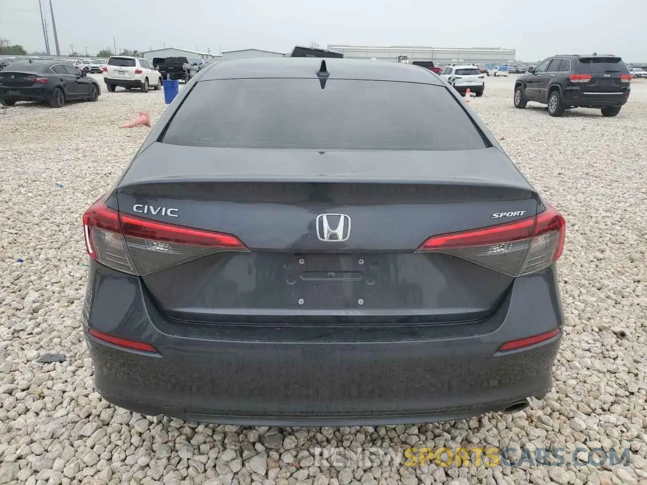 6 Photograph of a damaged car 2HGFE2F59RH568834 HONDA CIVIC 2024