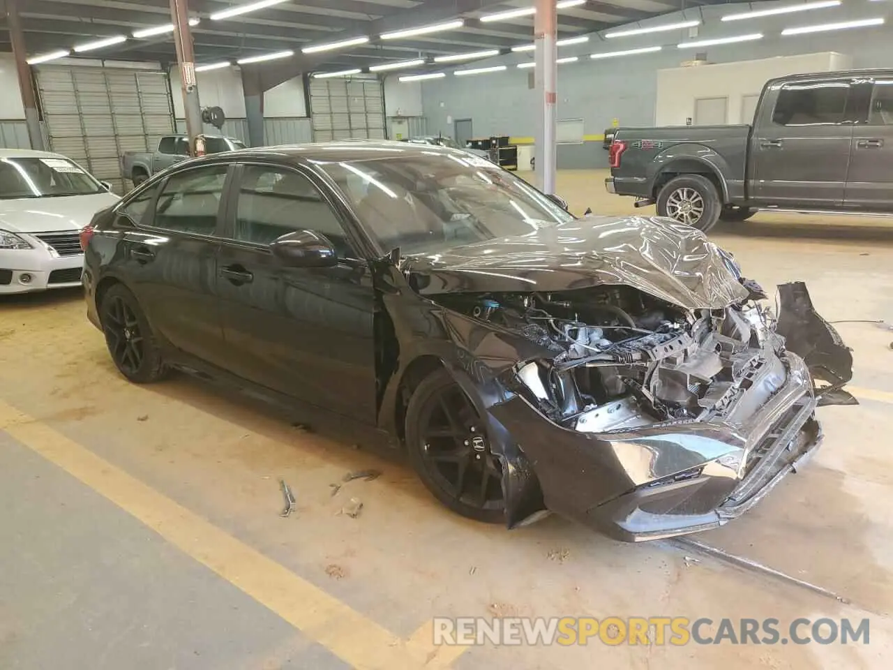 4 Photograph of a damaged car 2HGFE2F59RH570843 HONDA CIVIC 2024