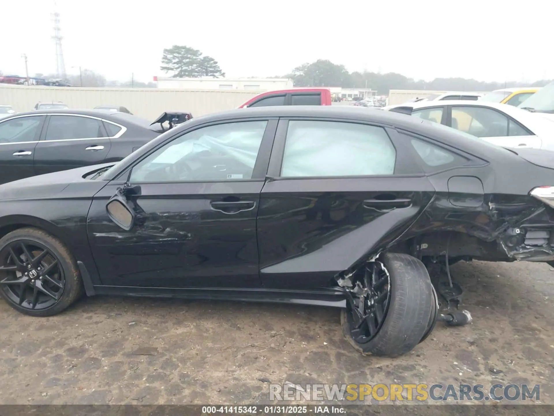14 Photograph of a damaged car 2HGFE2F59RH572317 HONDA CIVIC 2024