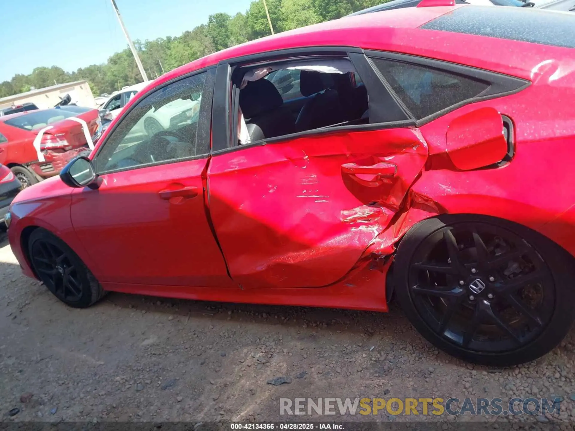 14 Photograph of a damaged car 2HGFE2F59RH573578 HONDA CIVIC 2024