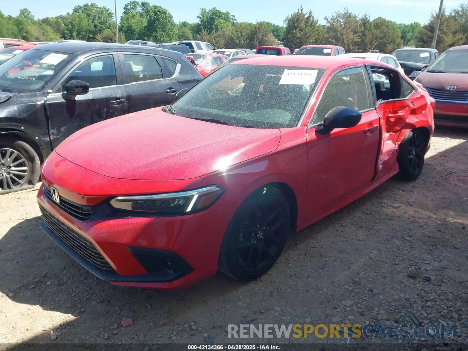 2 Photograph of a damaged car 2HGFE2F59RH573578 HONDA CIVIC 2024