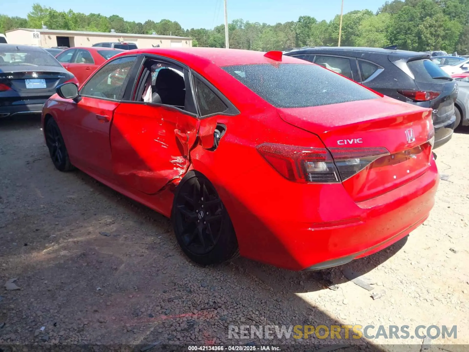 3 Photograph of a damaged car 2HGFE2F59RH573578 HONDA CIVIC 2024
