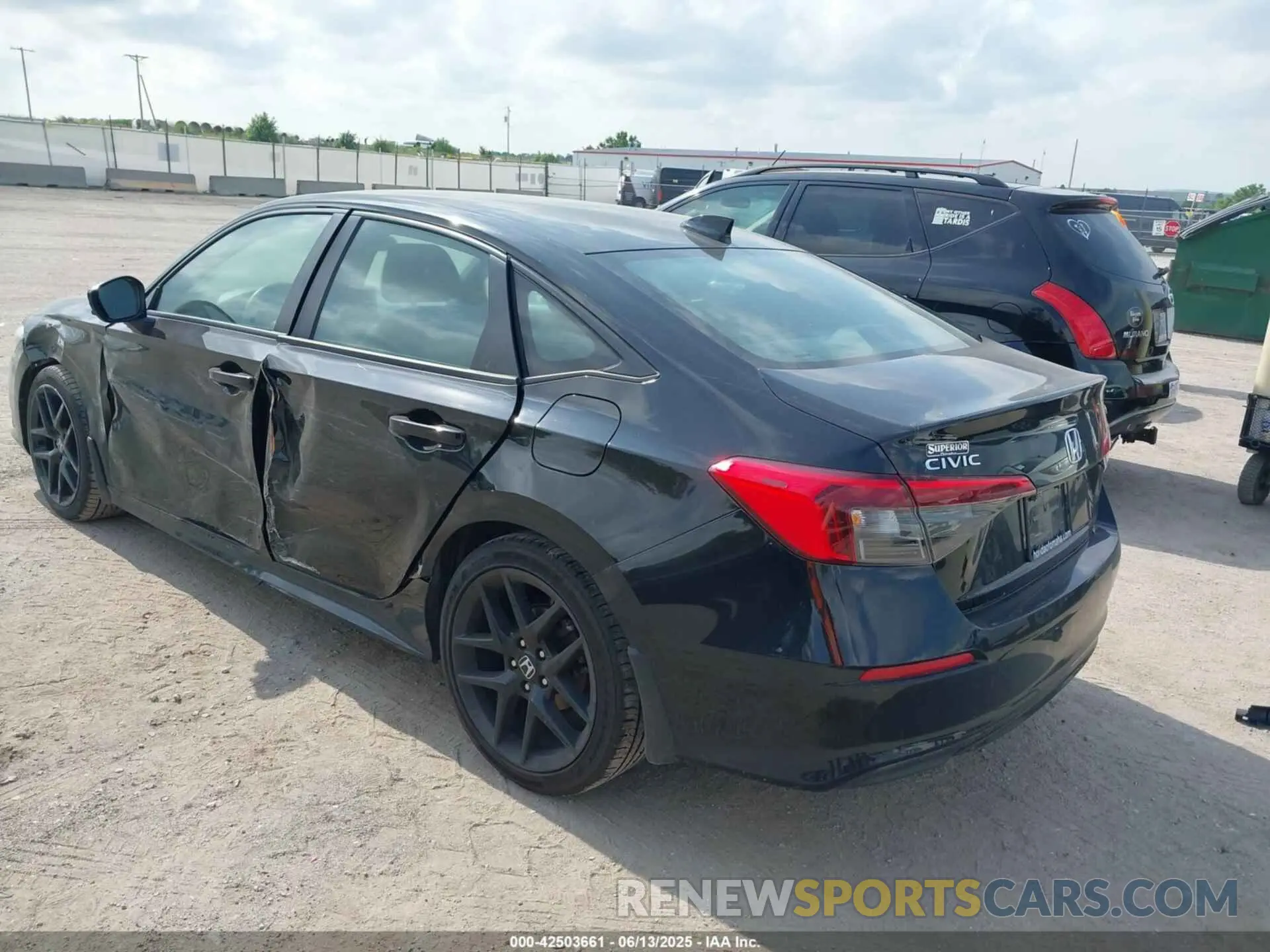 3 Photograph of a damaged car 2HGFE2F59RH583785 HONDA CIVIC 2024