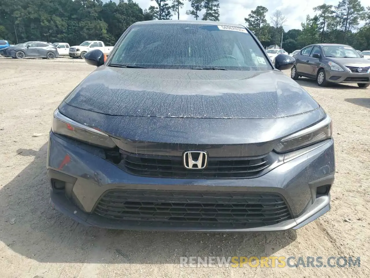 5 Photograph of a damaged car 2HGFE2F59RH586623 HONDA CIVIC 2024
