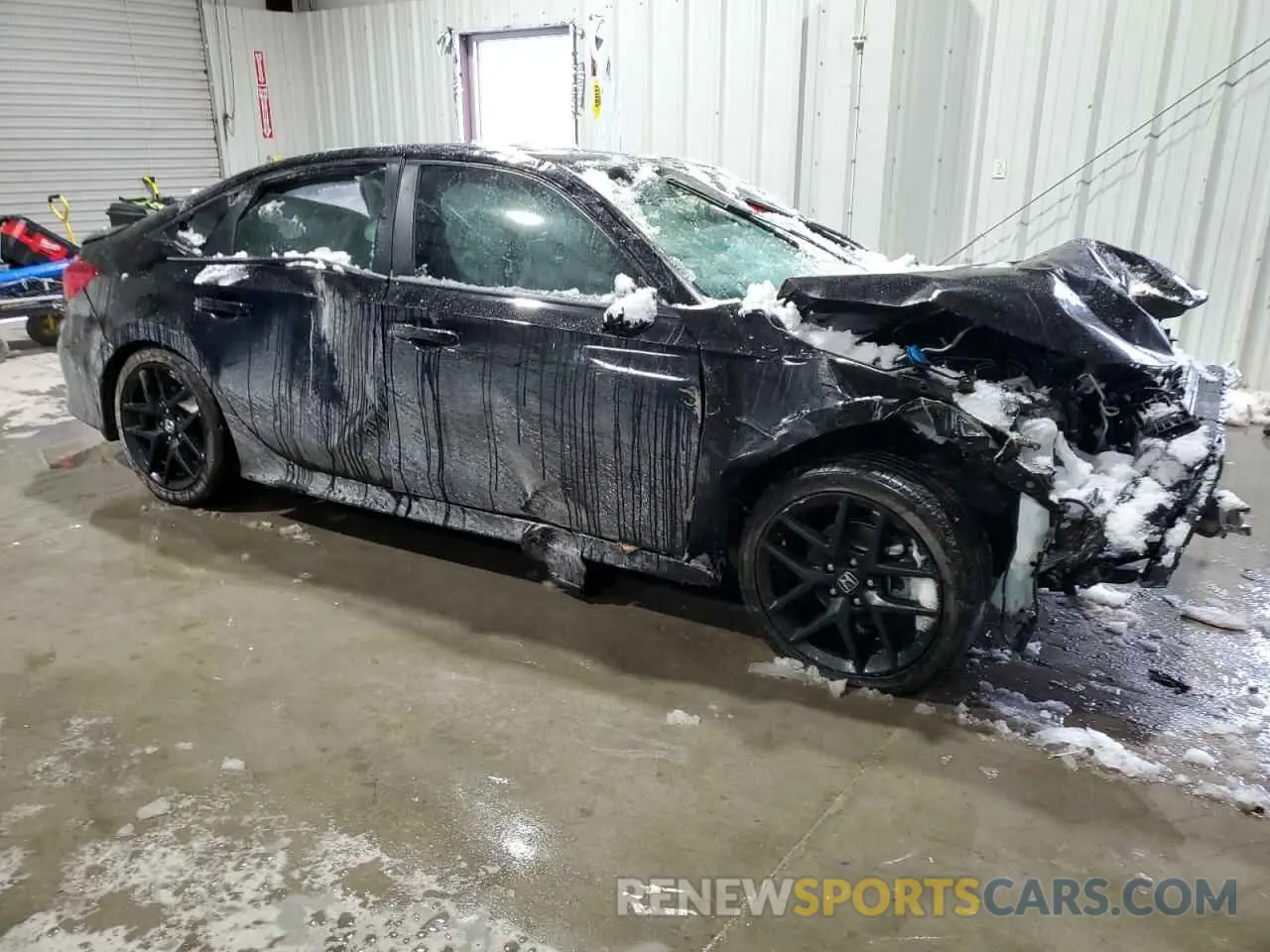 4 Photograph of a damaged car 2HGFE2F59RH593667 HONDA CIVIC 2024