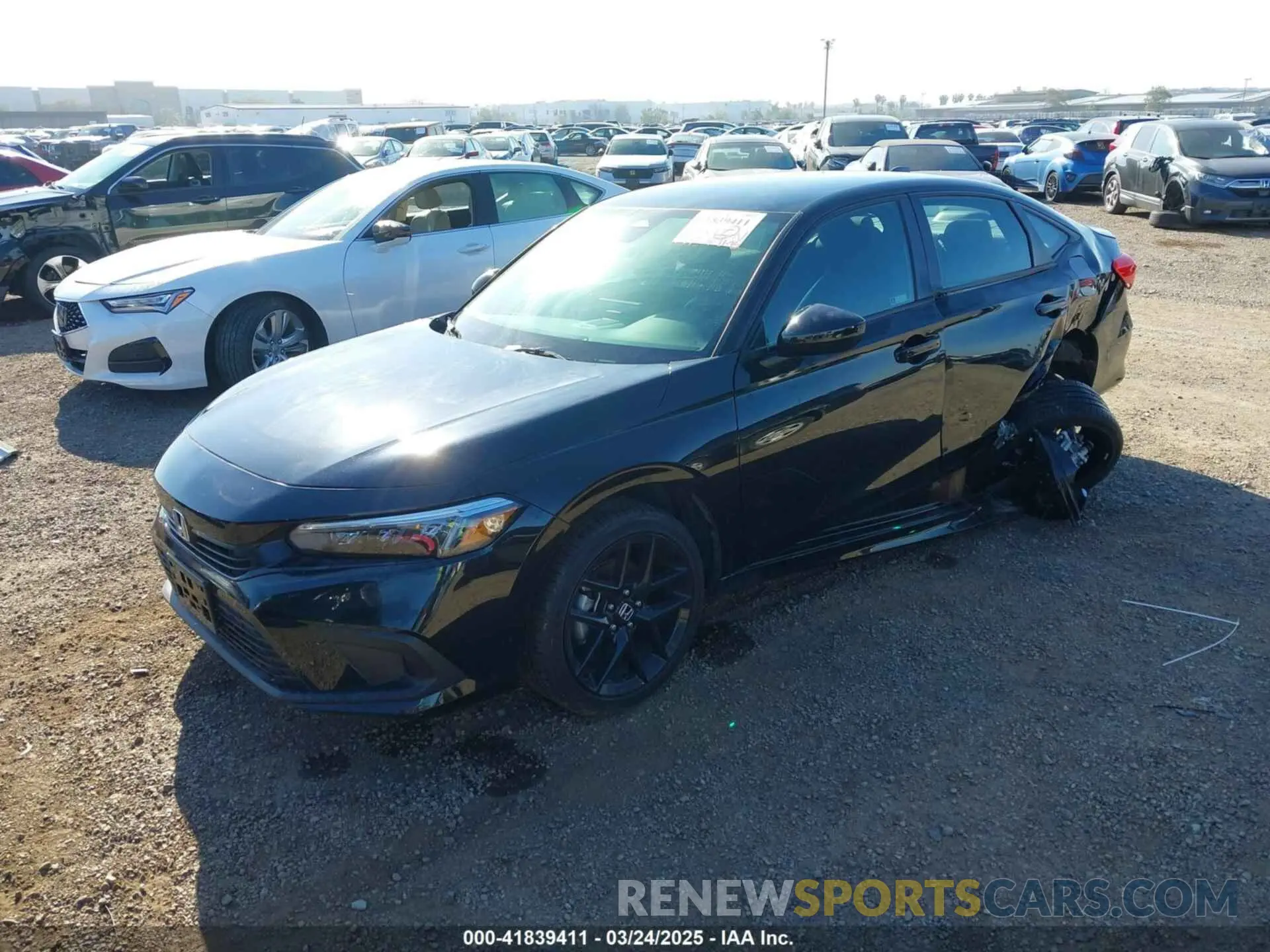 2 Photograph of a damaged car 2HGFE2F5XRH500039 HONDA CIVIC 2024