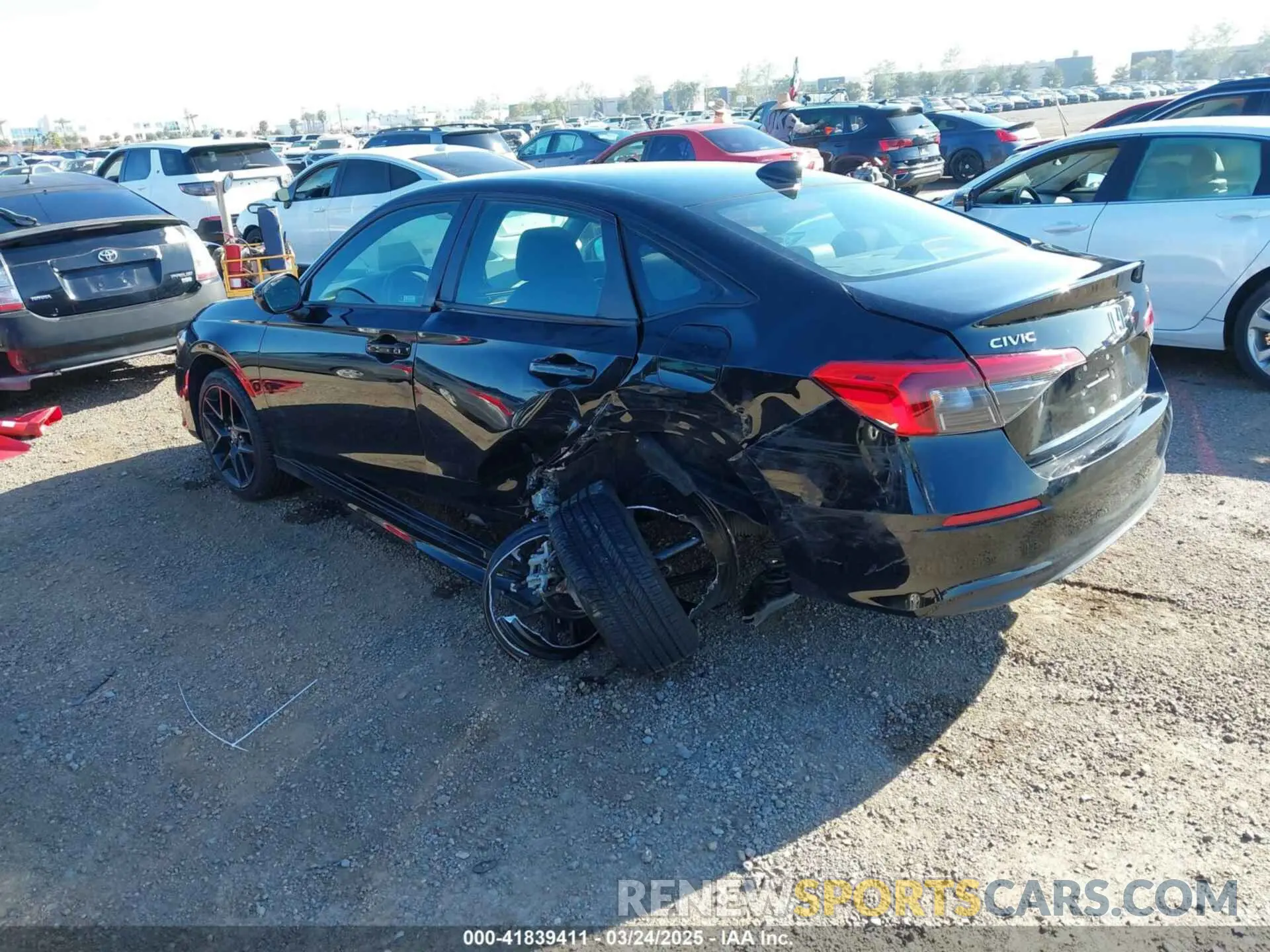 3 Photograph of a damaged car 2HGFE2F5XRH500039 HONDA CIVIC 2024