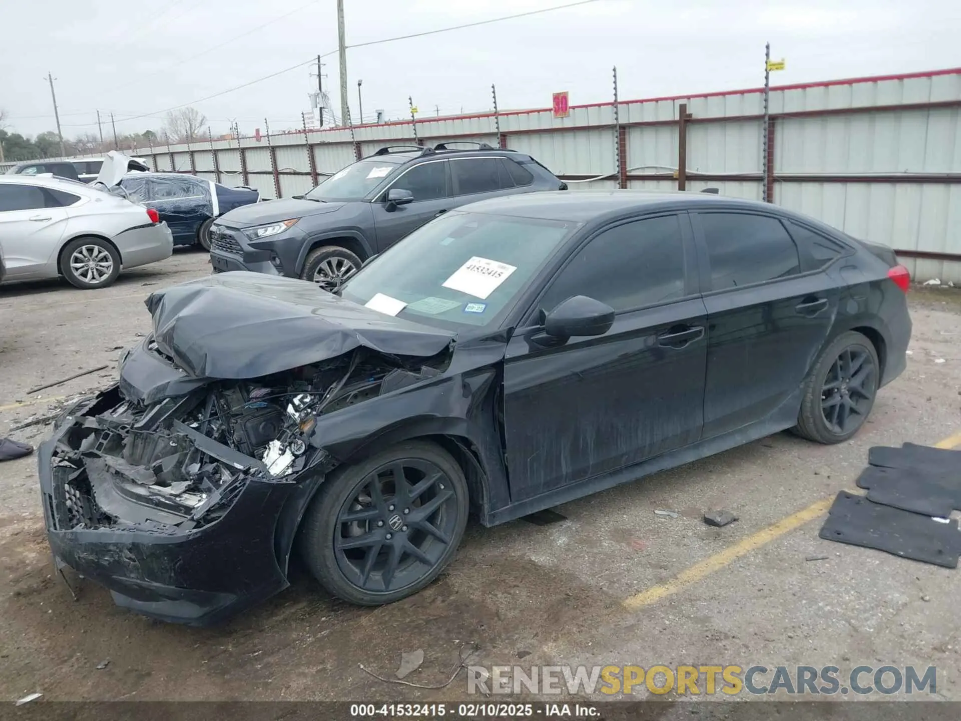 2 Photograph of a damaged car 2HGFE2F5XRH502213 HONDA CIVIC 2024