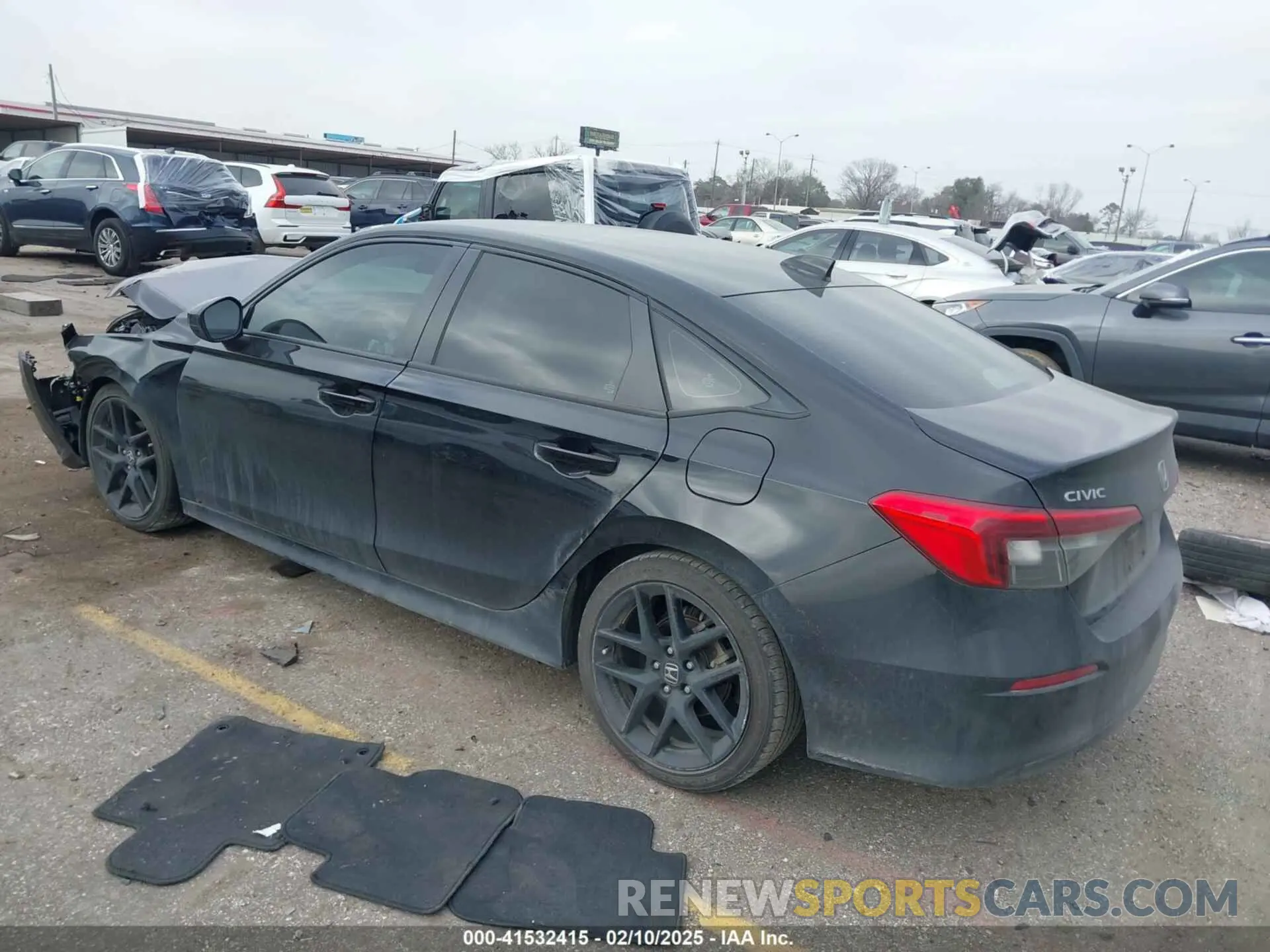 3 Photograph of a damaged car 2HGFE2F5XRH502213 HONDA CIVIC 2024