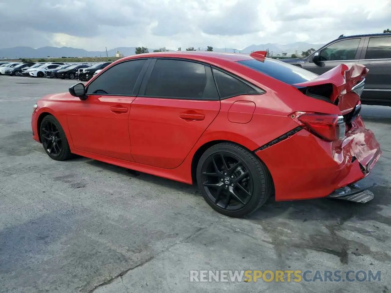 2 Photograph of a damaged car 2HGFE2F5XRH503099 HONDA CIVIC 2024