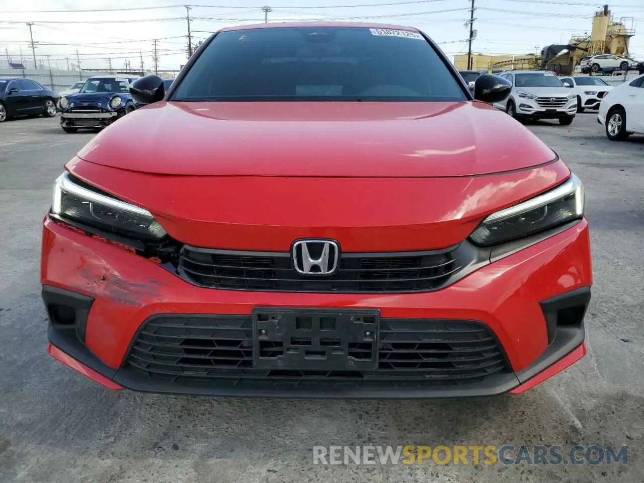 5 Photograph of a damaged car 2HGFE2F5XRH503099 HONDA CIVIC 2024