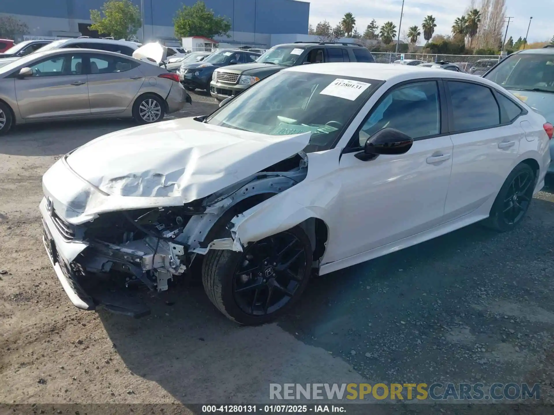 2 Photograph of a damaged car 2HGFE2F5XRH508027 HONDA CIVIC 2024