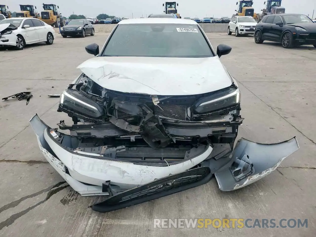 5 Photograph of a damaged car 2HGFE2F5XRH510358 HONDA CIVIC 2024