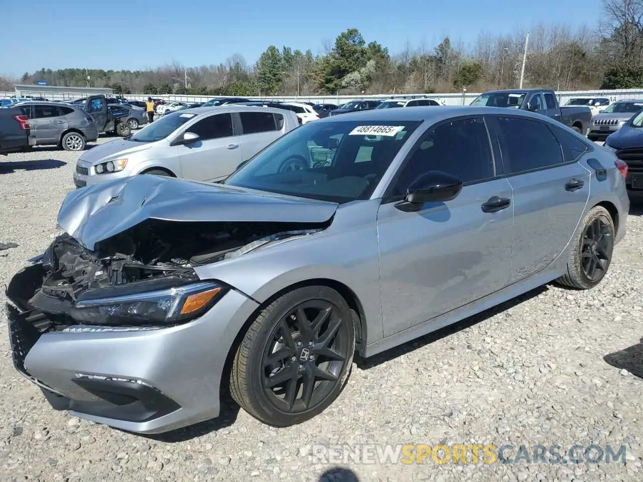 1 Photograph of a damaged car 2HGFE2F5XRH512515 HONDA CIVIC 2024