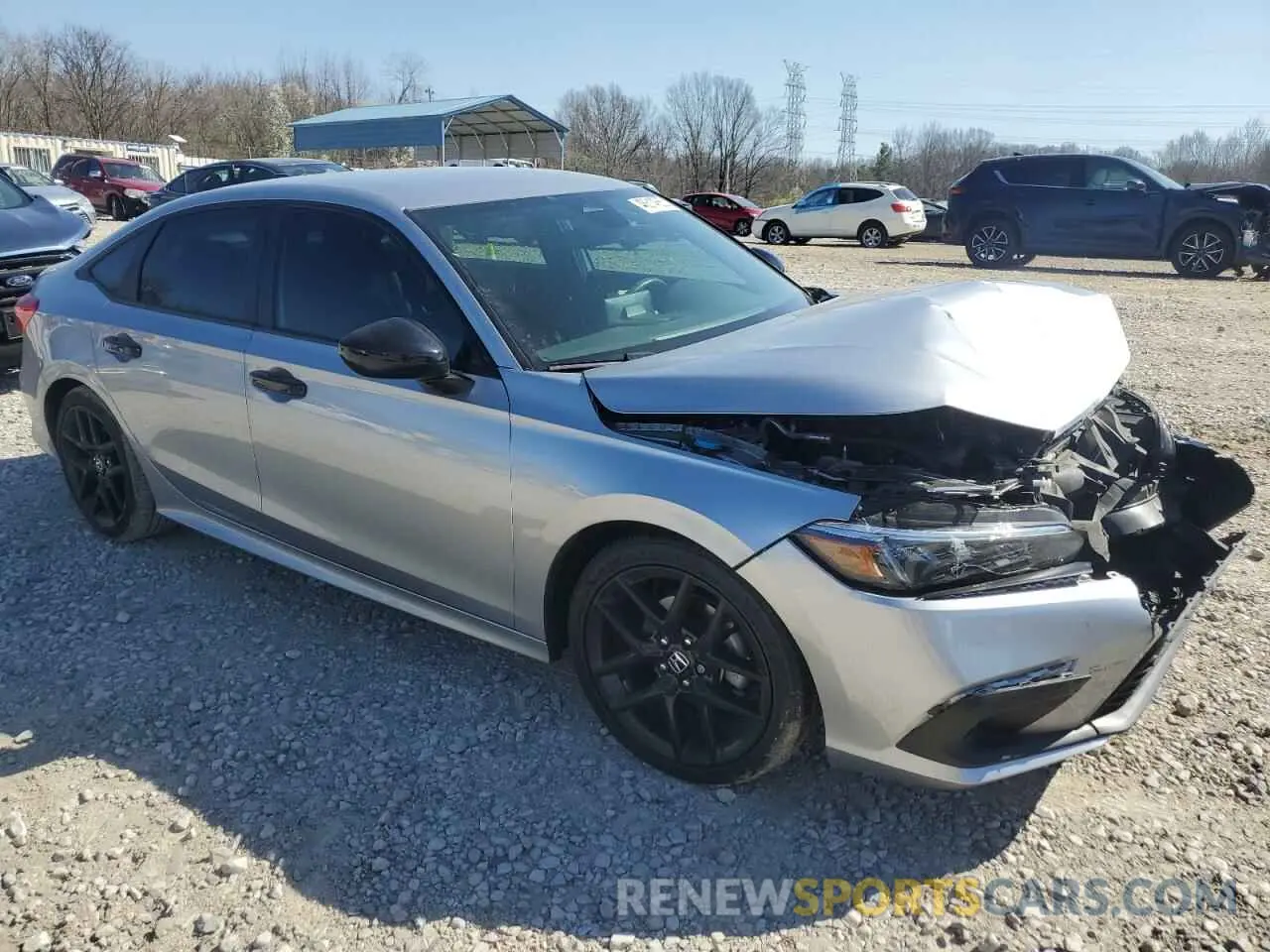 4 Photograph of a damaged car 2HGFE2F5XRH512515 HONDA CIVIC 2024