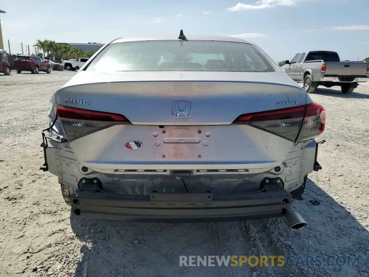 6 Photograph of a damaged car 2HGFE2F5XRH514605 HONDA CIVIC 2024