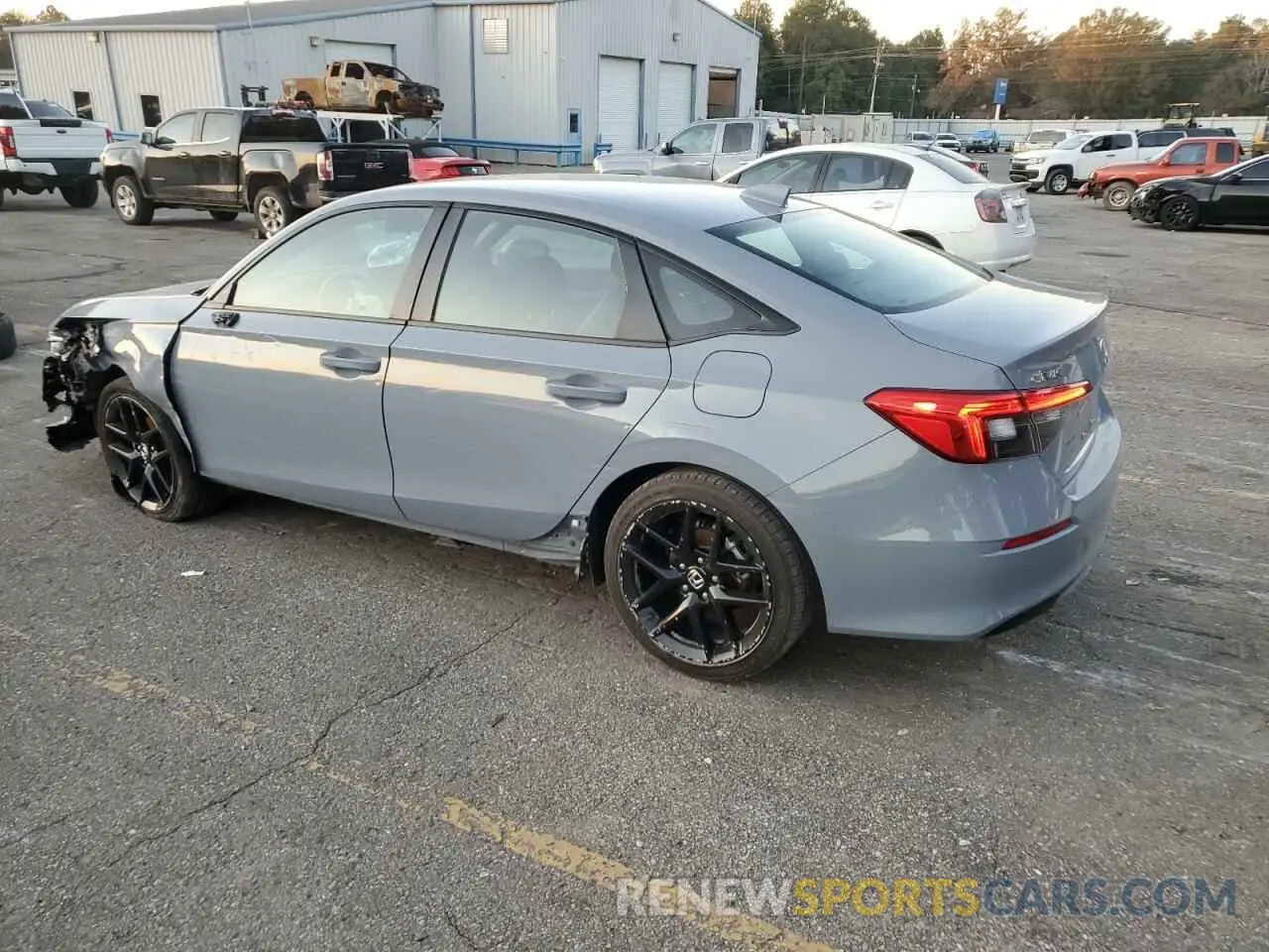 2 Photograph of a damaged car 2HGFE2F5XRH521070 HONDA CIVIC 2024