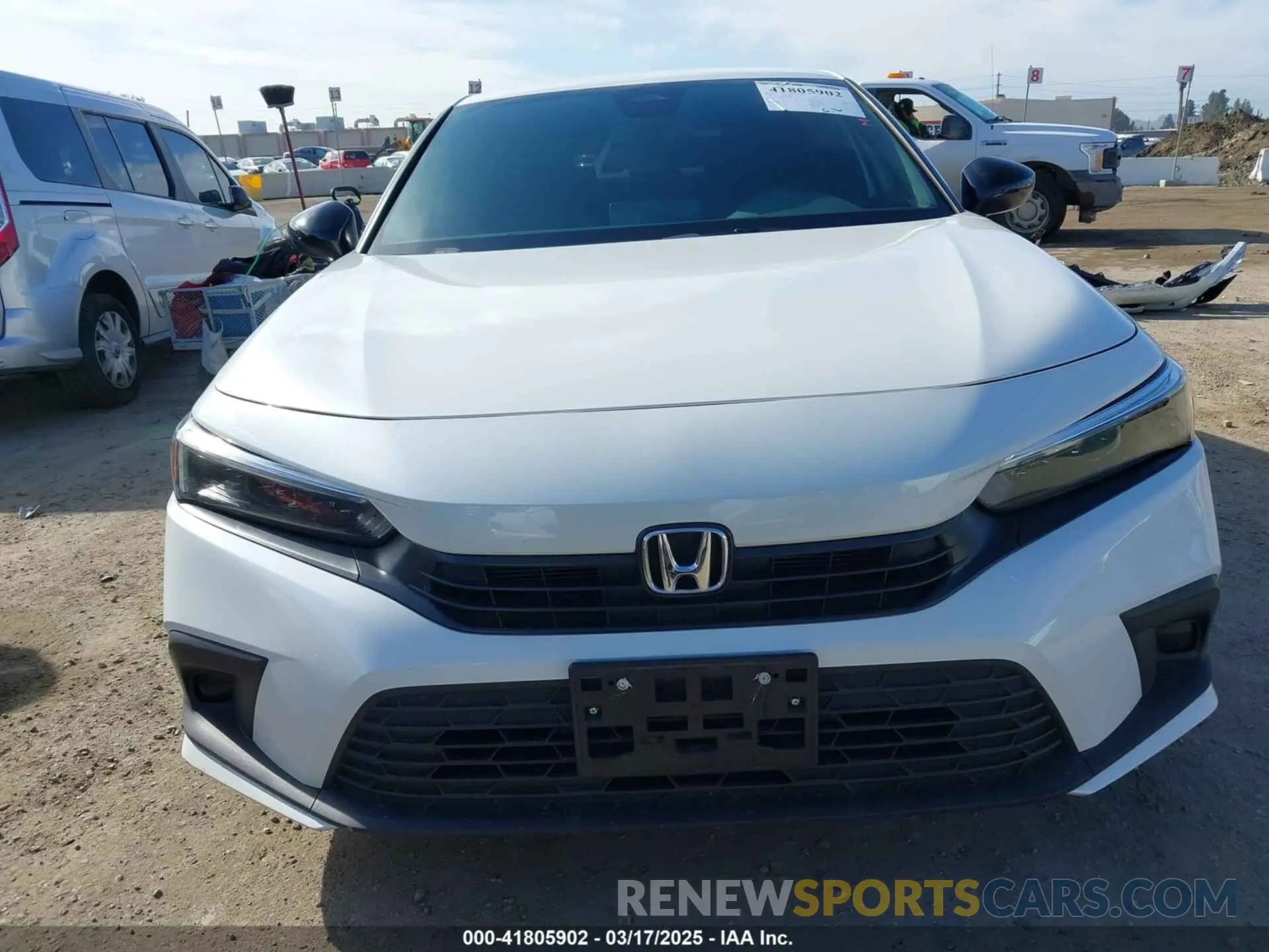 12 Photograph of a damaged car 2HGFE2F5XRH523658 HONDA CIVIC 2024