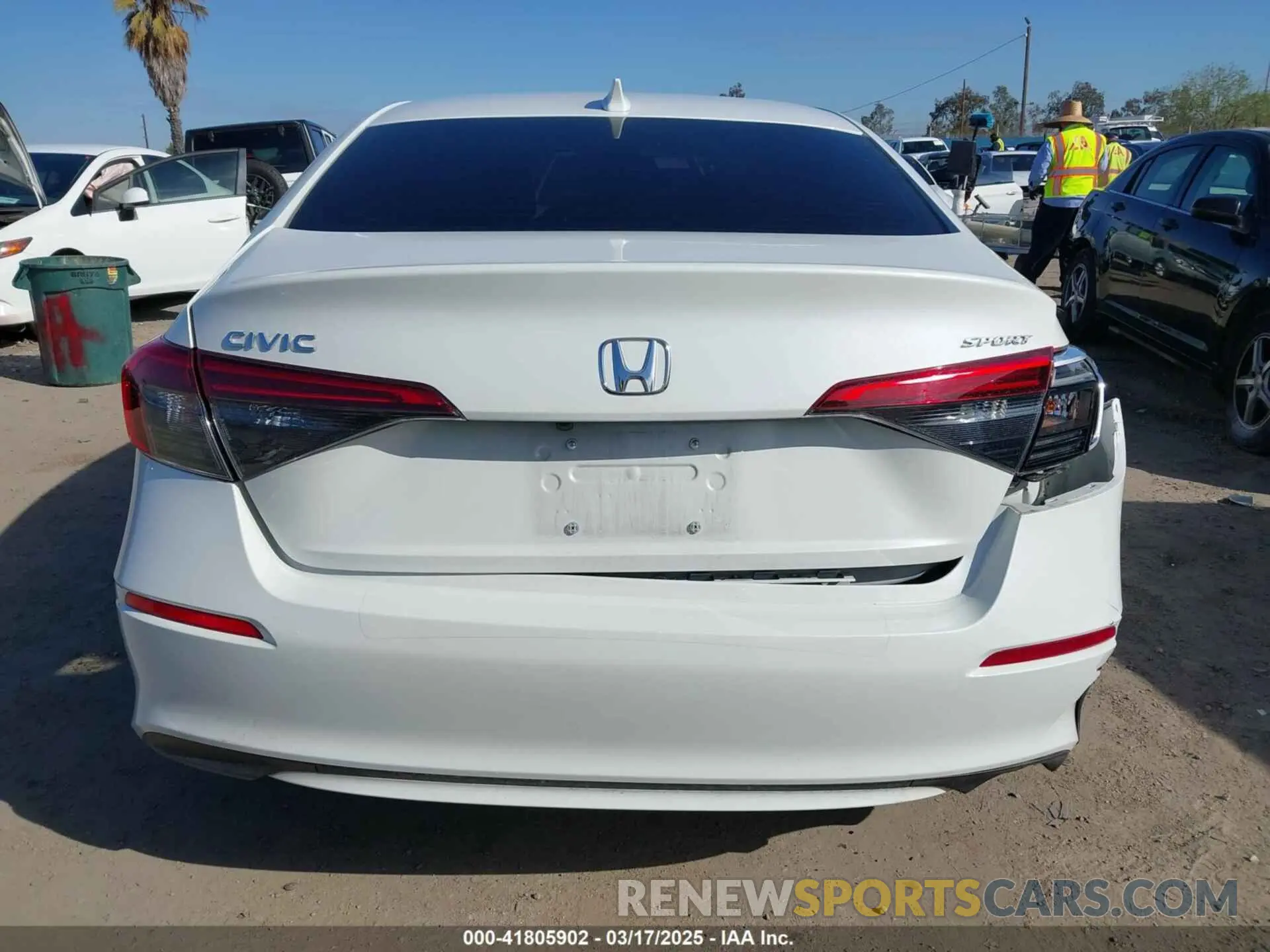 16 Photograph of a damaged car 2HGFE2F5XRH523658 HONDA CIVIC 2024